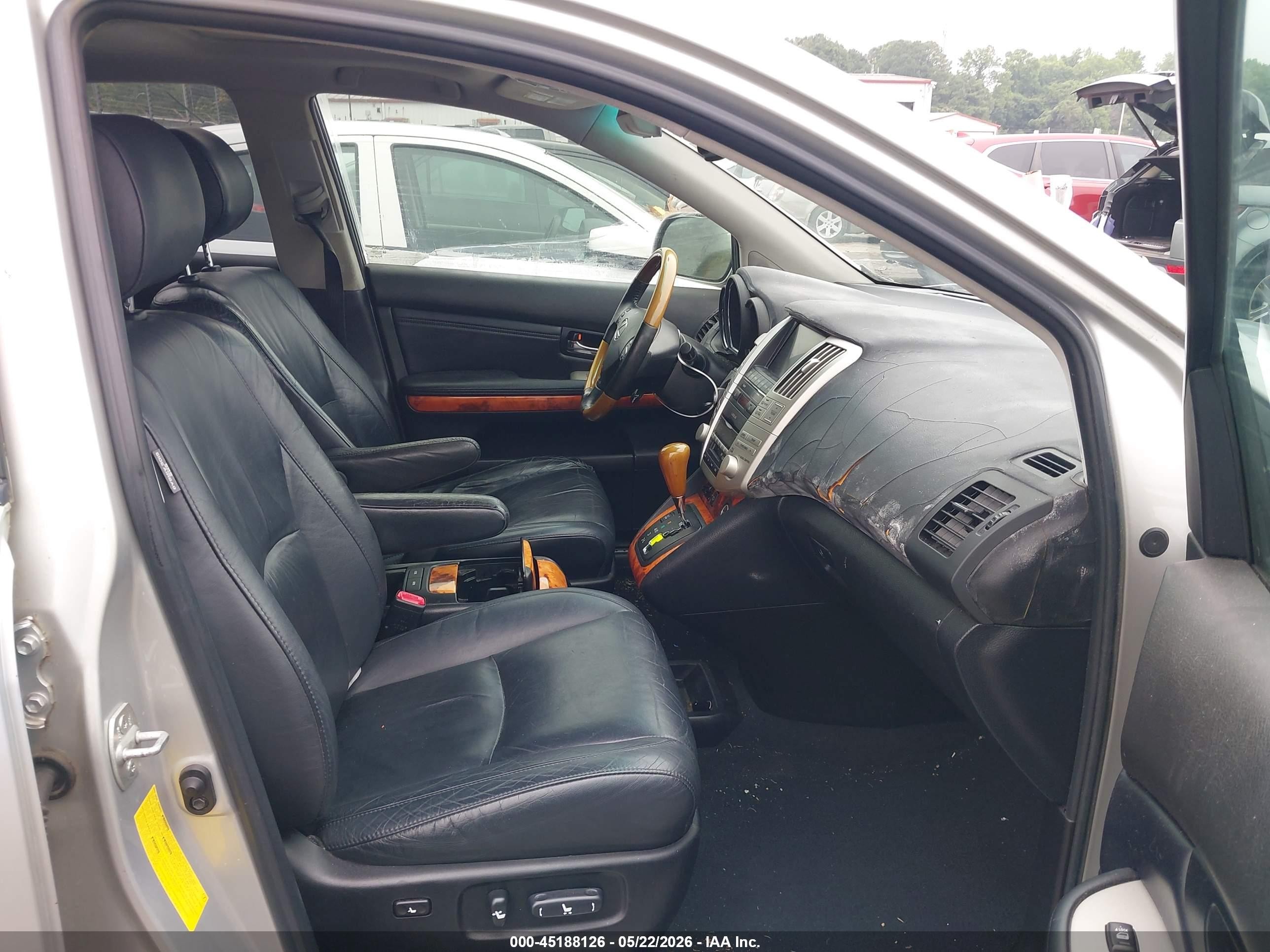 2008 Lexus Rx 350 Silver vin: 2T2GK31U68C043069