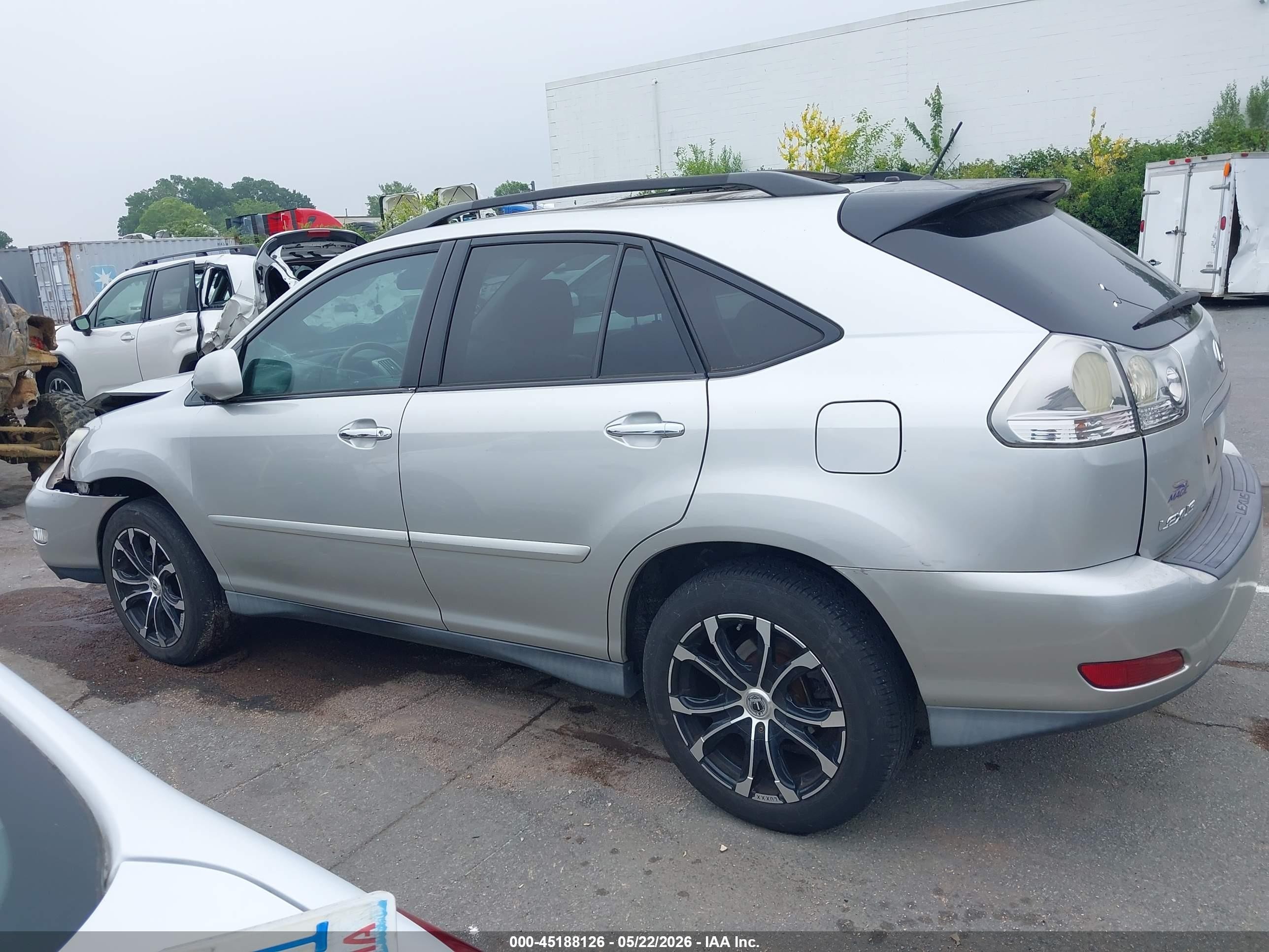 2008 Lexus Rx 350 Silver vin: 2T2GK31U68C043069