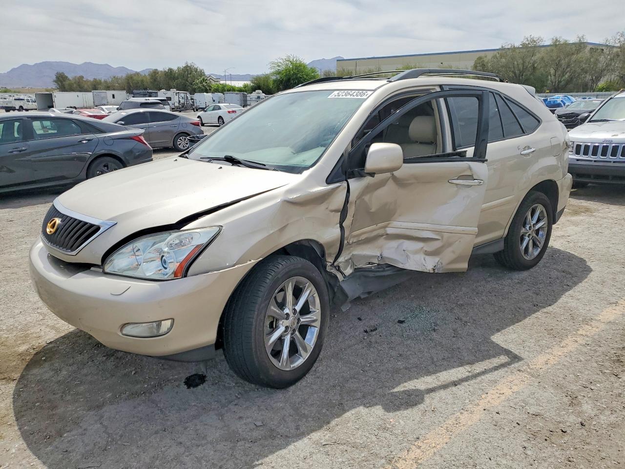 2008 Lexus Rx 350 Gold vin: 2T2GK31U68C045551