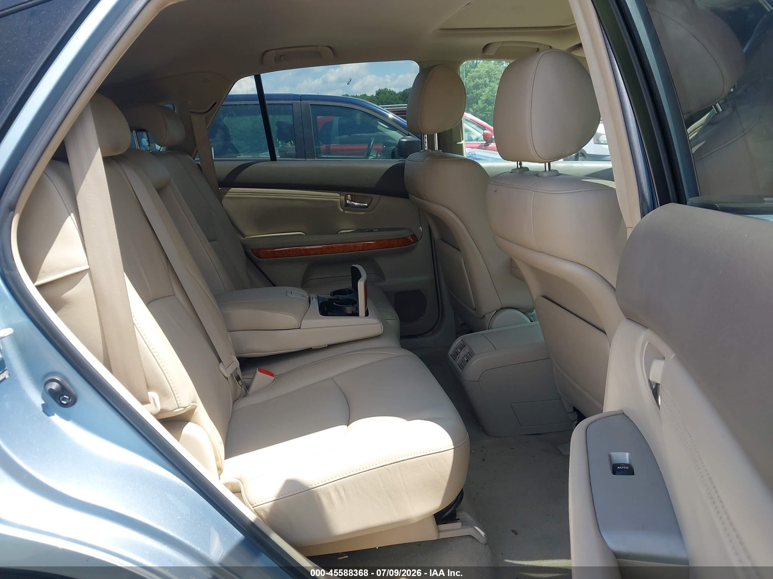 2008 Lexus Rx 350   Light Blue vin: 2T2GK31U68C049051