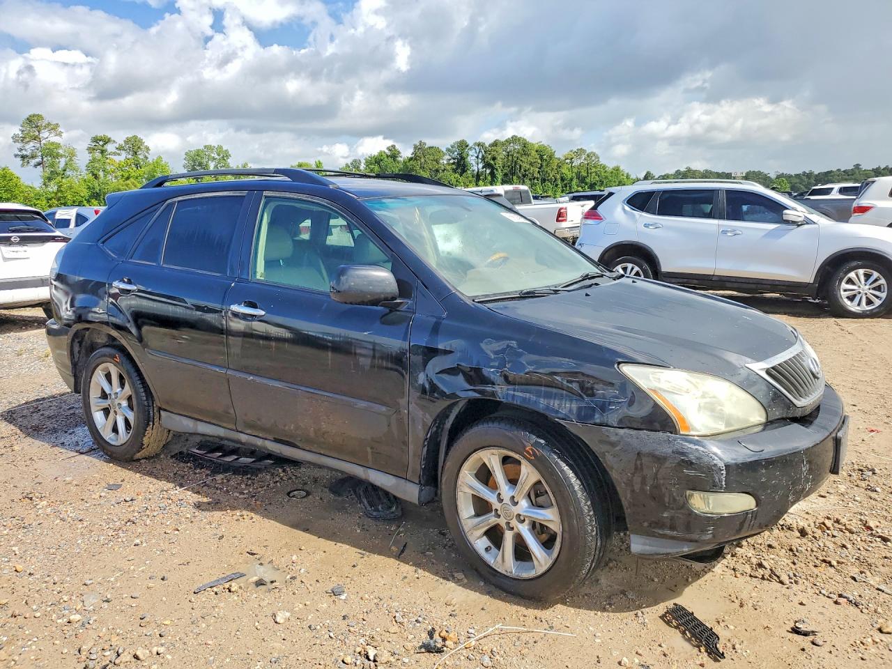 2008 Lexus Rx 350 Black vin: 2T2GK31U68C052905