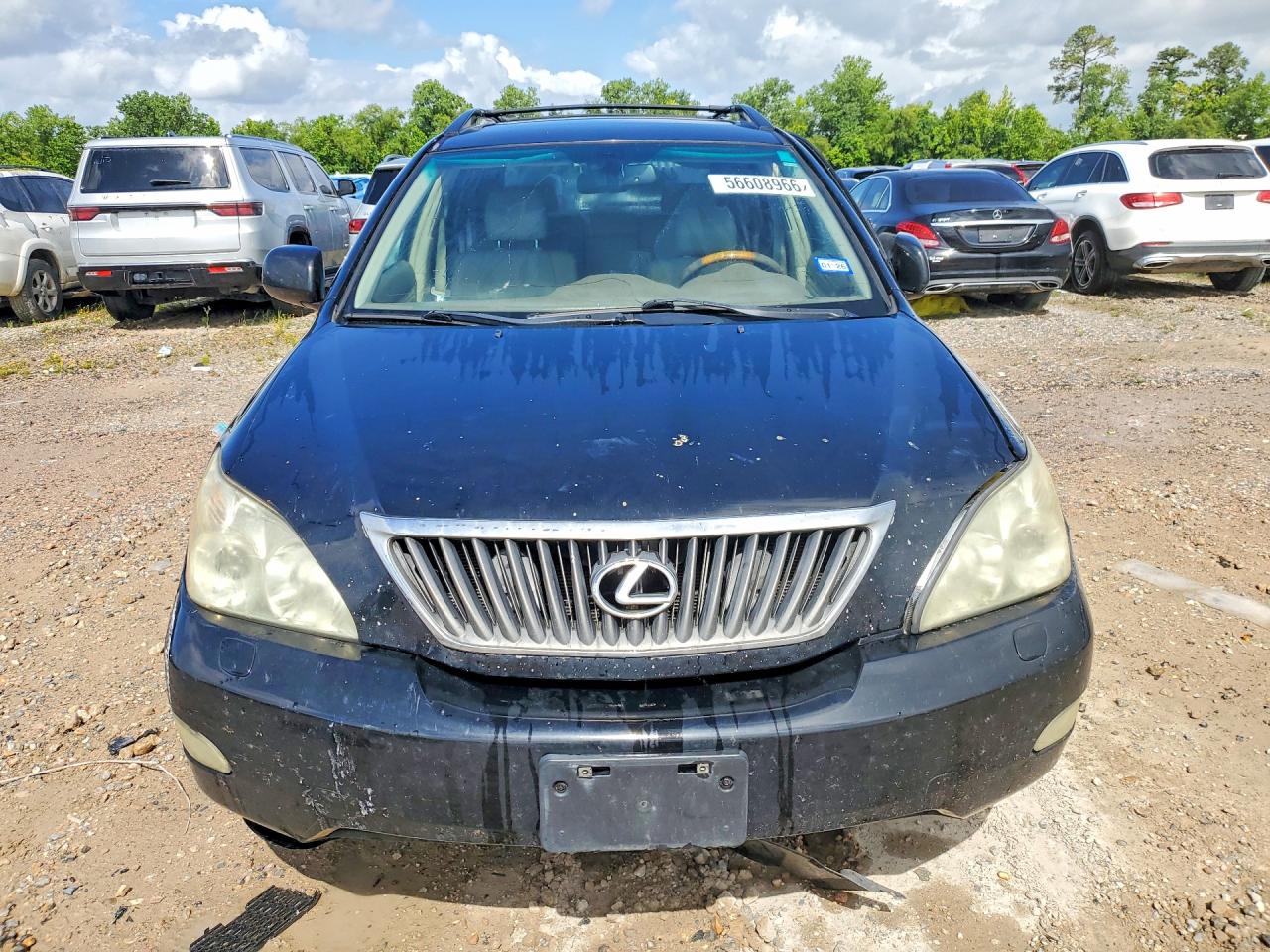 2008 Lexus Rx 350 Black vin: 2T2GK31U68C052905