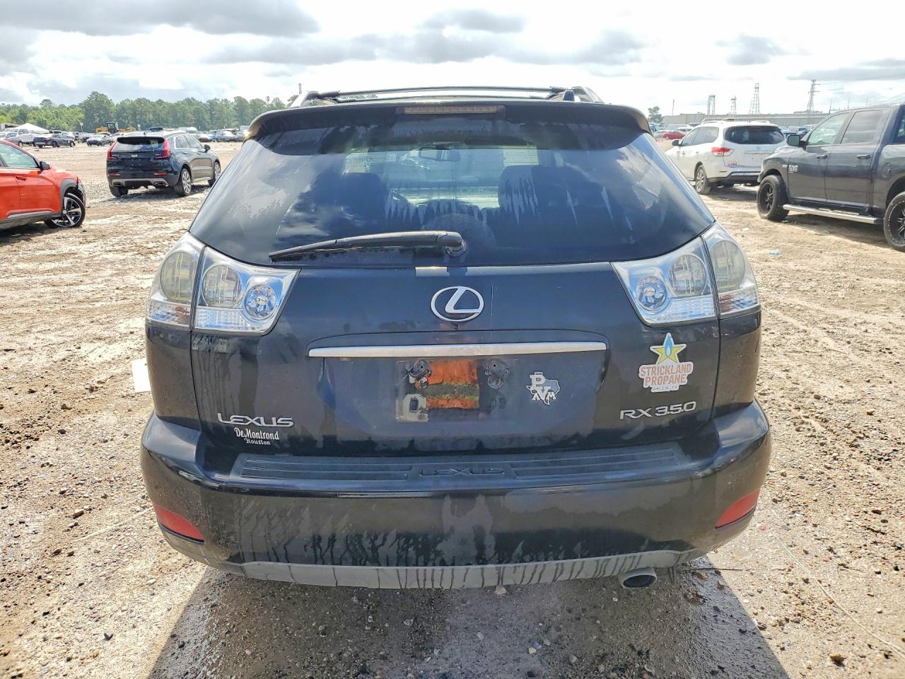 2008 Lexus Rx 350 Black vin: 2T2GK31U68C052905
