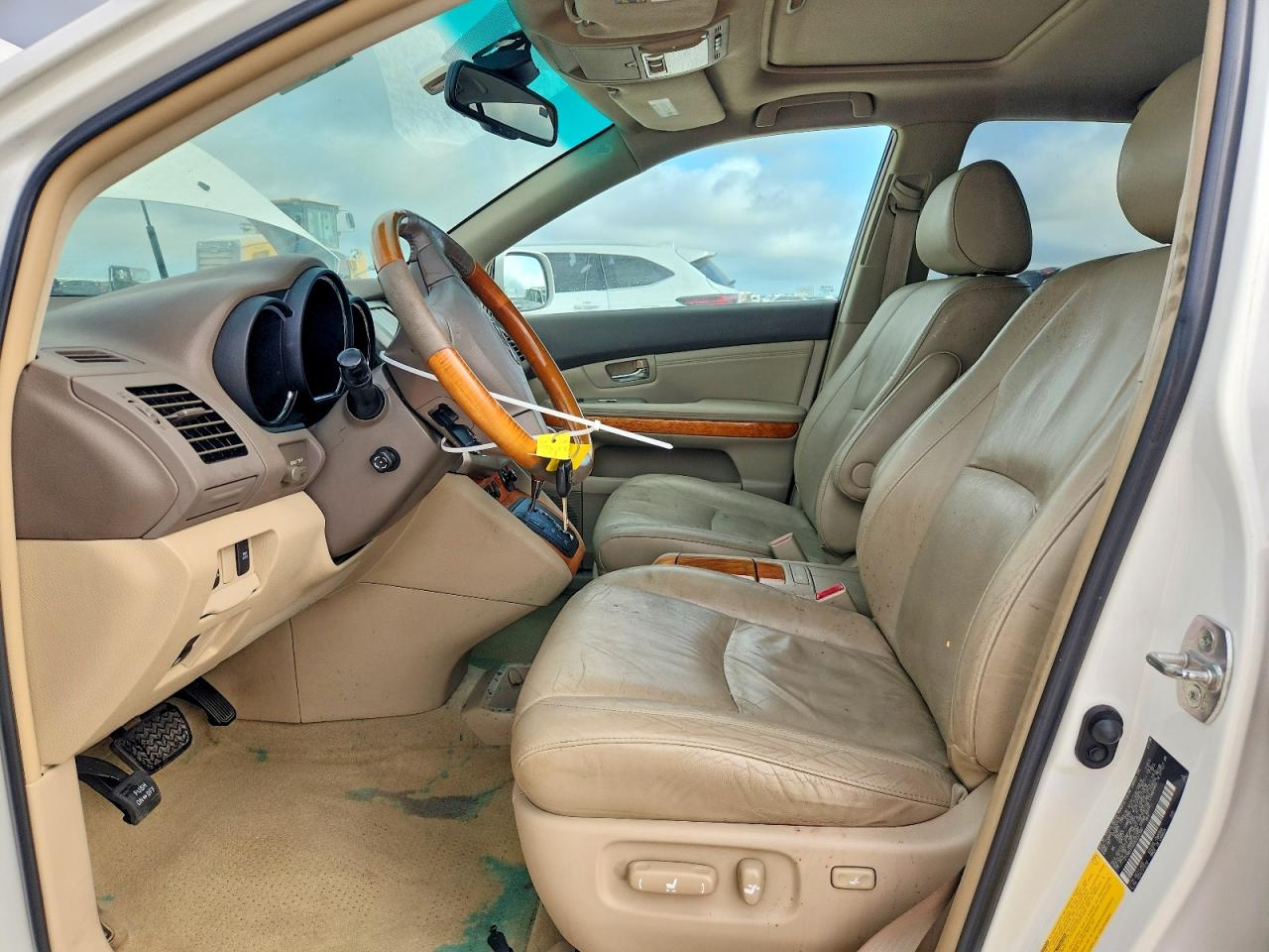 2009 Lexus Rx 350 Белый vin: 2T2GK31U69C057300