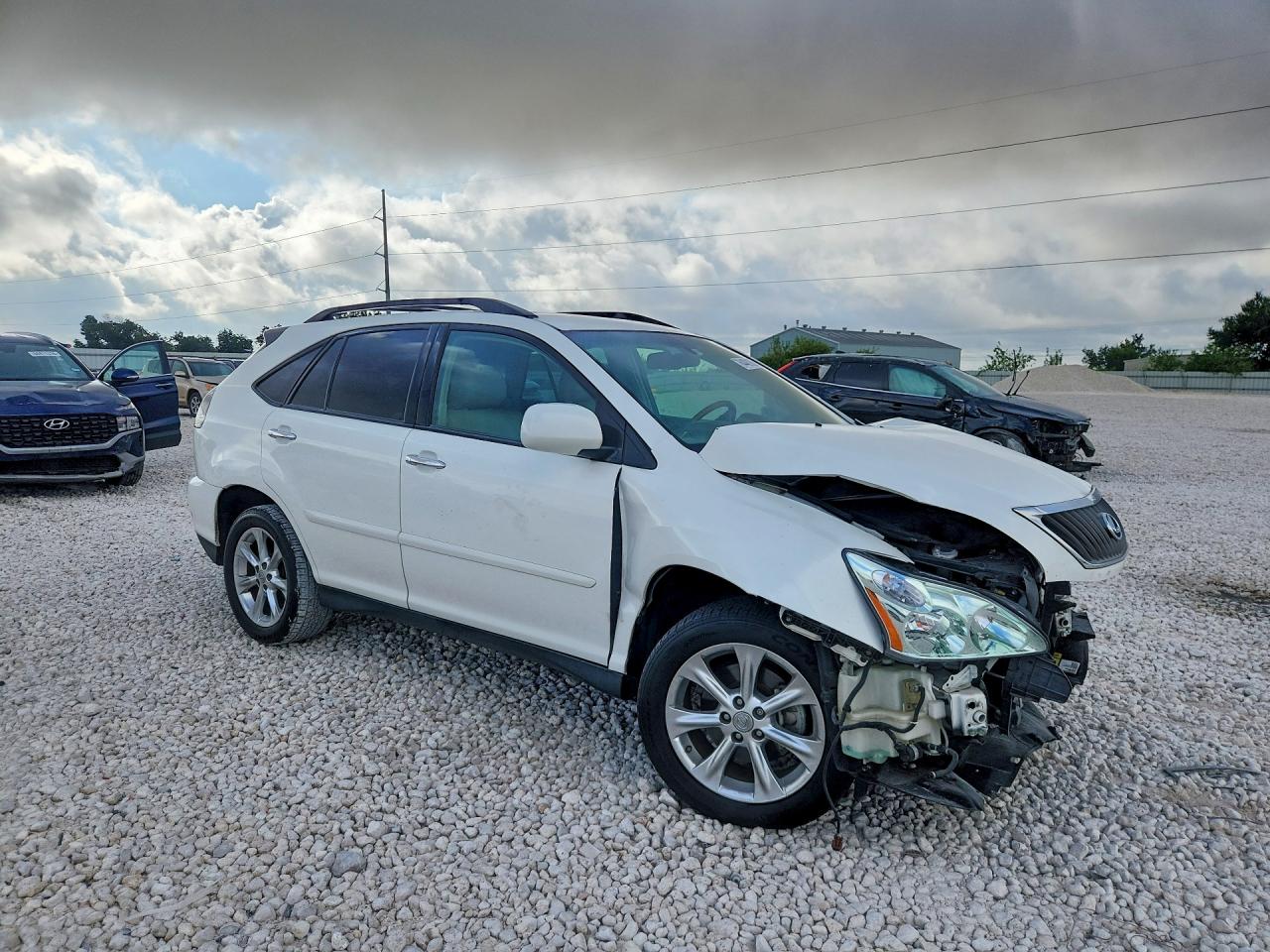 2009 Lexus Rx 350 Белый vin: 2T2GK31U69C057300