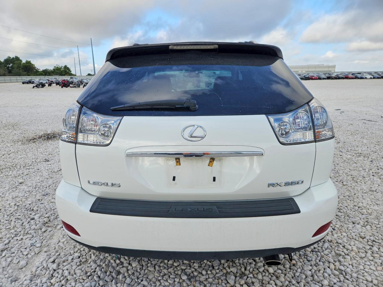 2009 Lexus Rx 350 Белый vin: 2T2GK31U69C057300