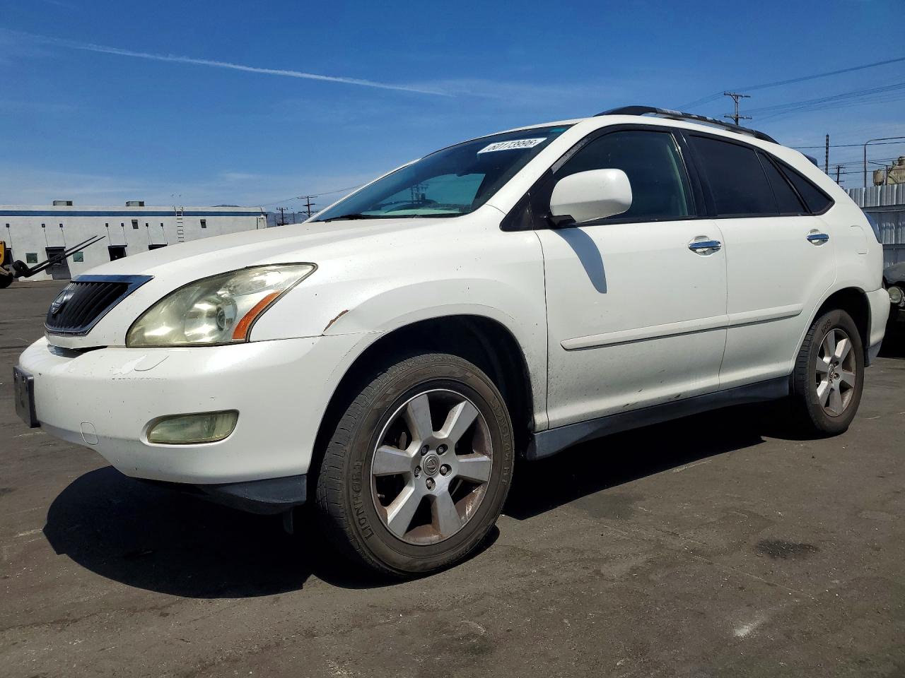 2009 Lexus Rx 350 Белый vin: 2T2GK31U69C059306