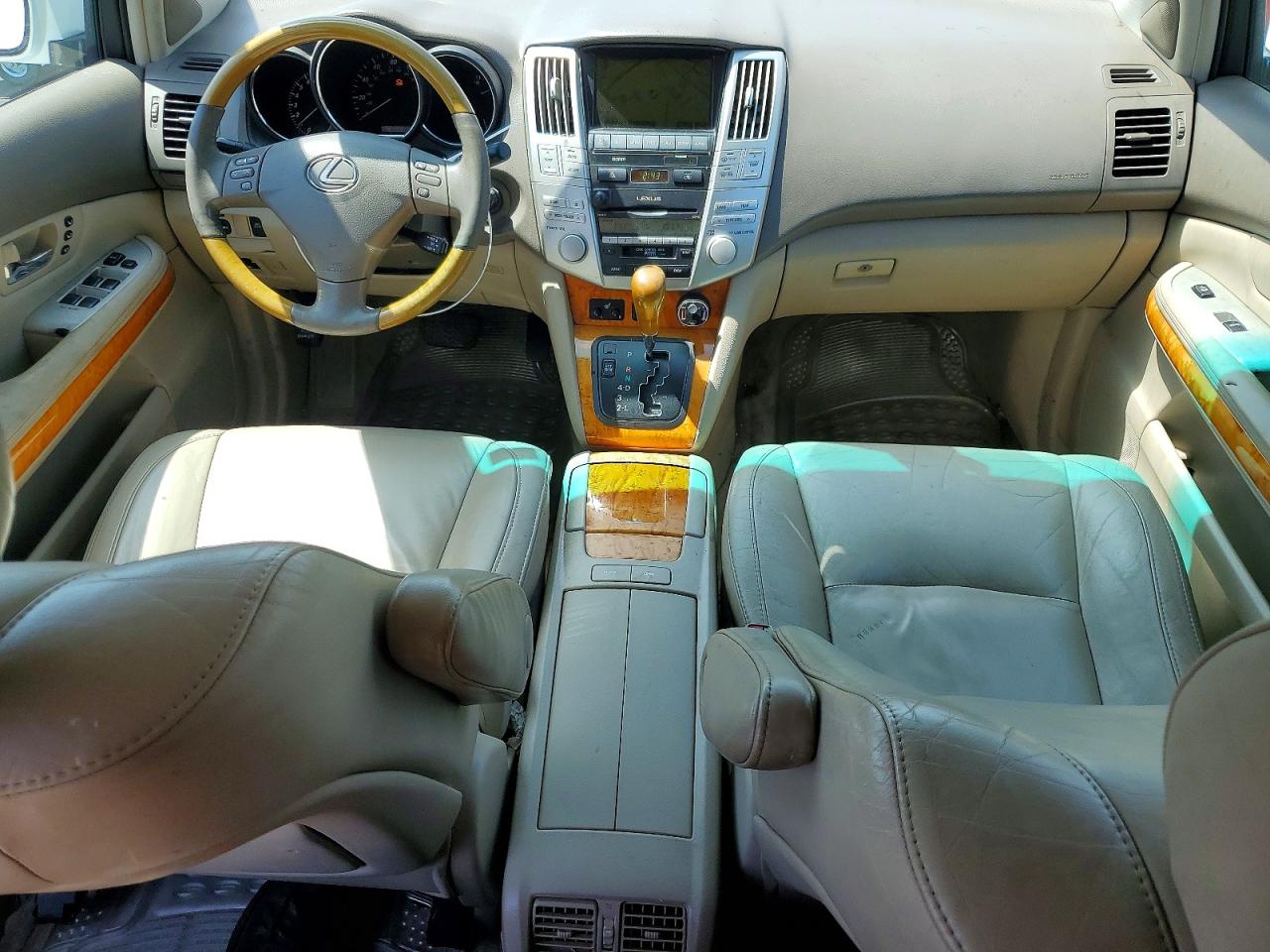 2009 Lexus Rx 350 White vin: 2T2GK31U69C059306