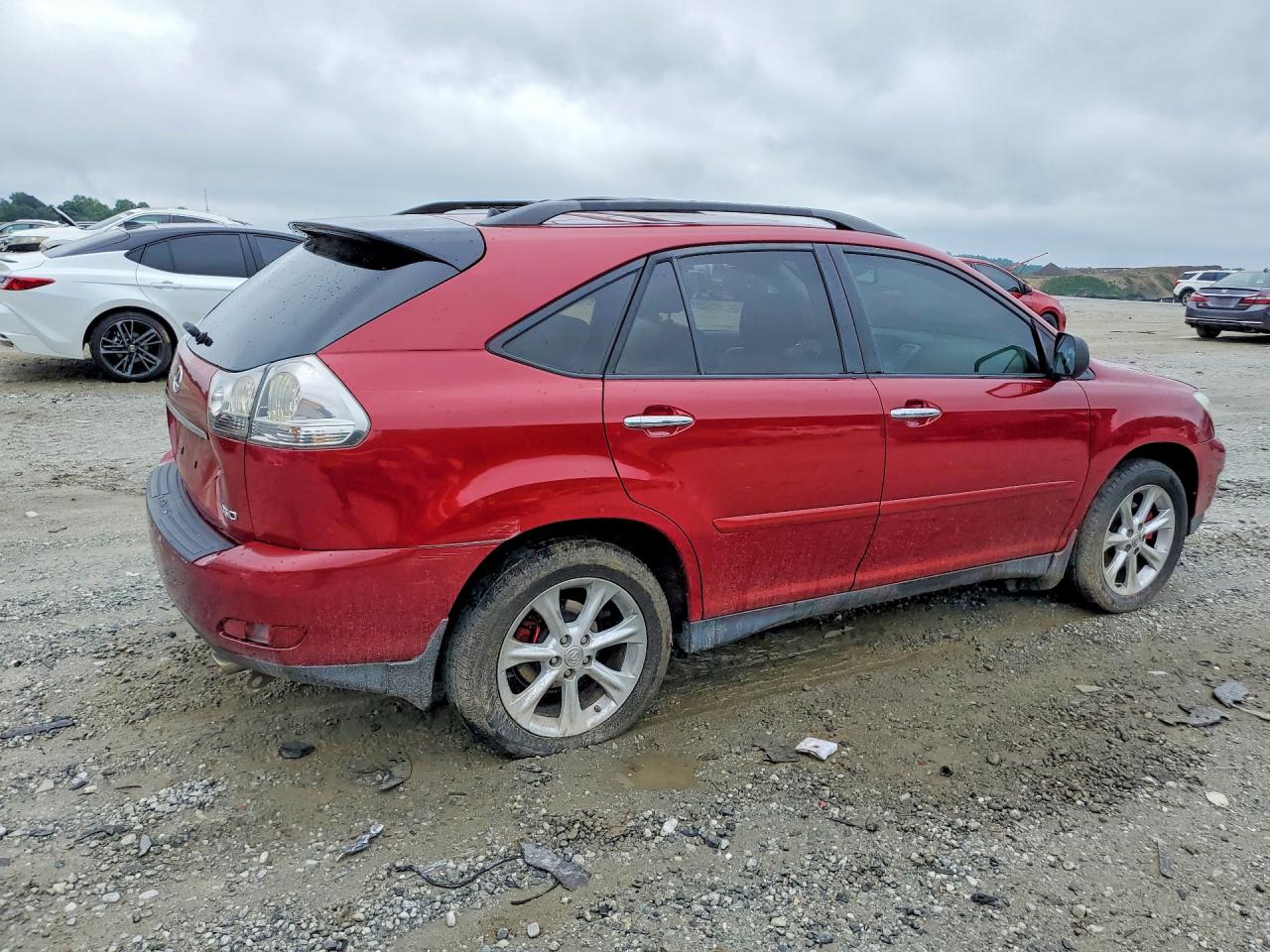 2009 Lexus Rx 350 Red vin: 2T2GK31U69C066420