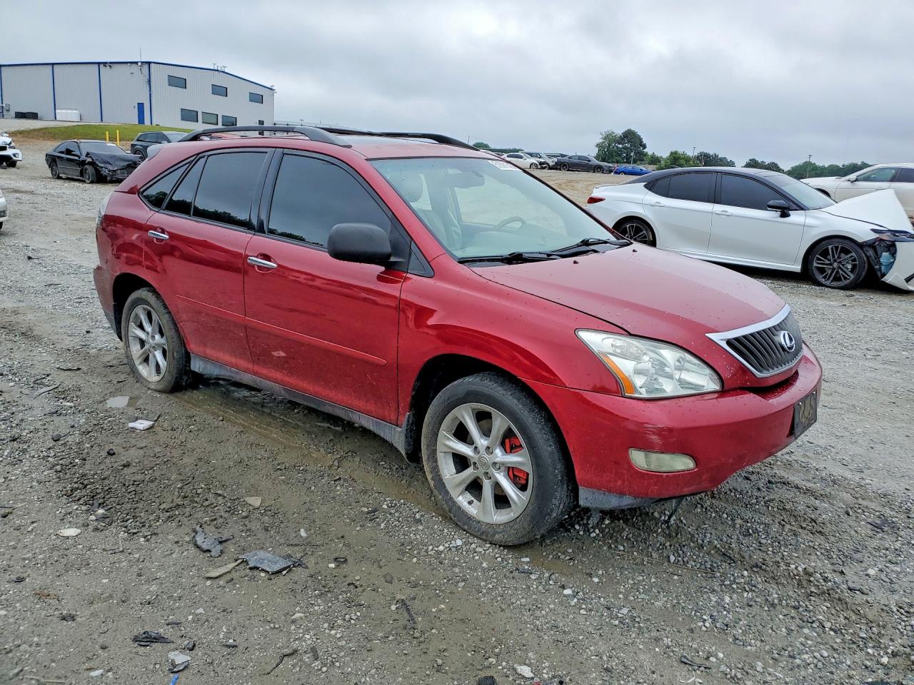 2009 Lexus Rx 350 Red vin: 2T2GK31U69C066420