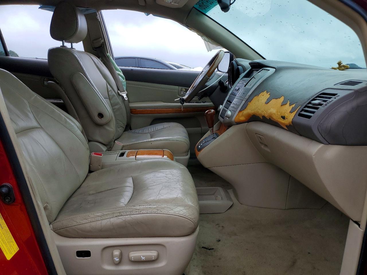 2009 Lexus Rx 350 Red vin: 2T2GK31U69C066420