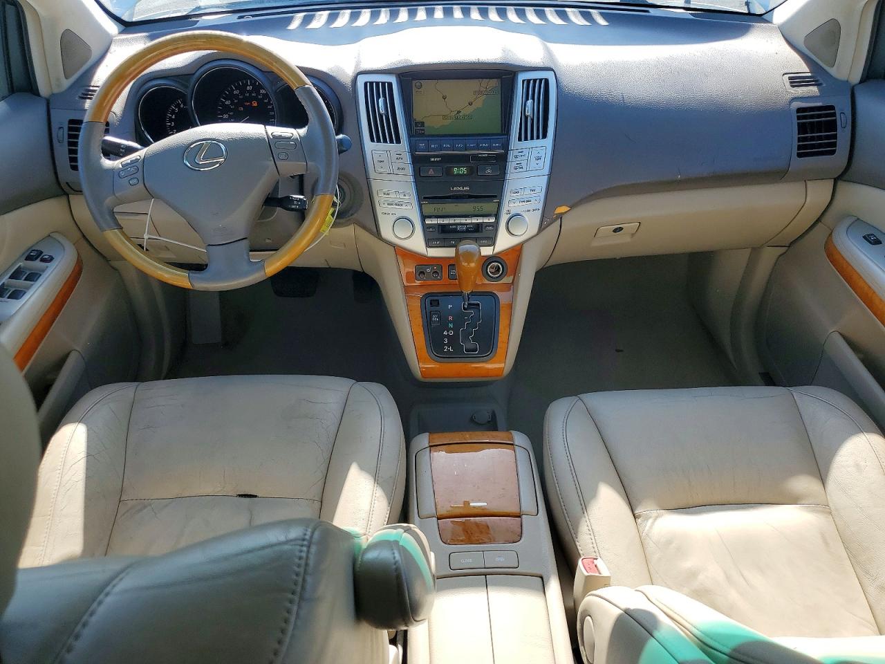2009 Lexus Rx 350 White vin: 2T2GK31U69C066966