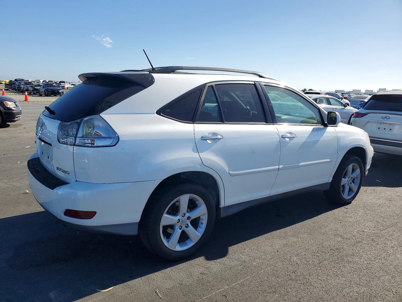 2009 Lexus Rx 350 White vin: 2T2GK31U69C066966
