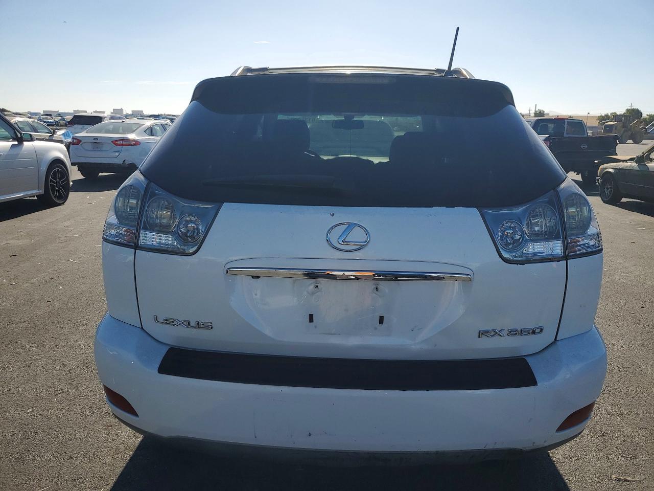 2009 Lexus Rx 350 White vin: 2T2GK31U69C066966