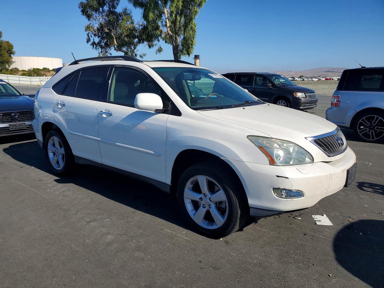 2009 Lexus Rx 350 White vin: 2T2GK31U69C066966