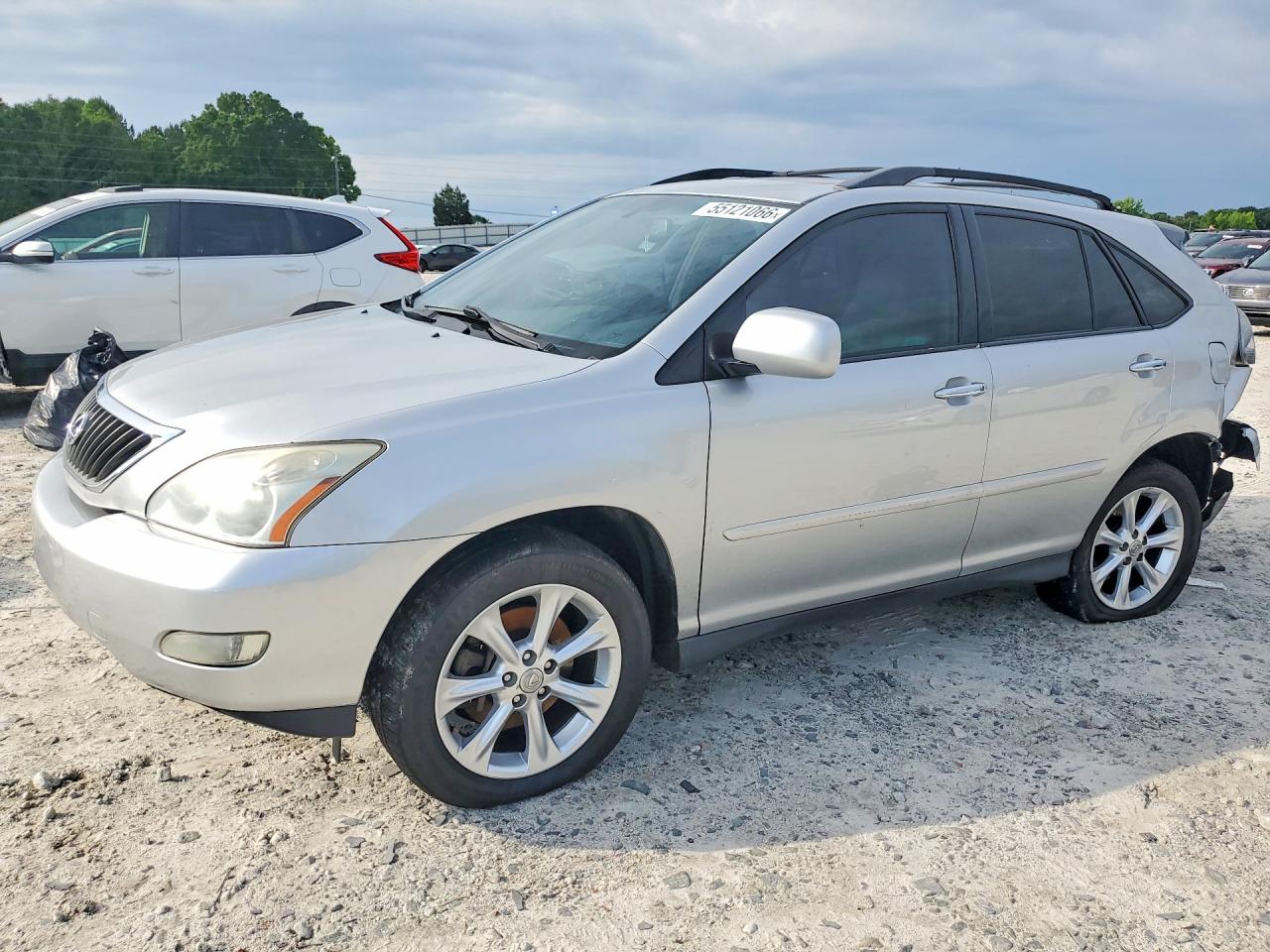 2009 Lexus Rx 350 Silver vin: 2T2GK31U69C067227