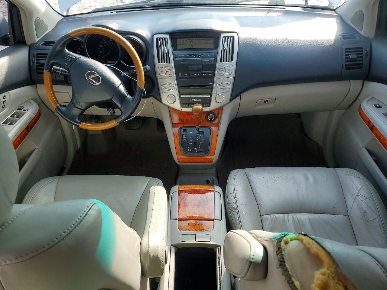 2009 Lexus Rx 350 Silver vin: 2T2GK31U69C067227