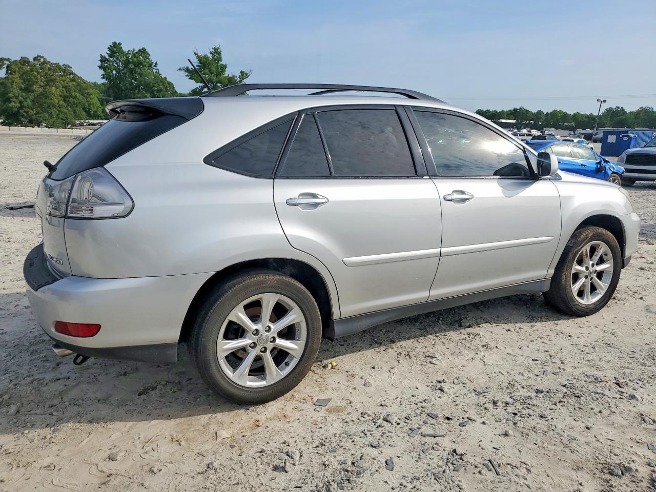 2009 Lexus Rx 350 Silver vin: 2T2GK31U69C067227