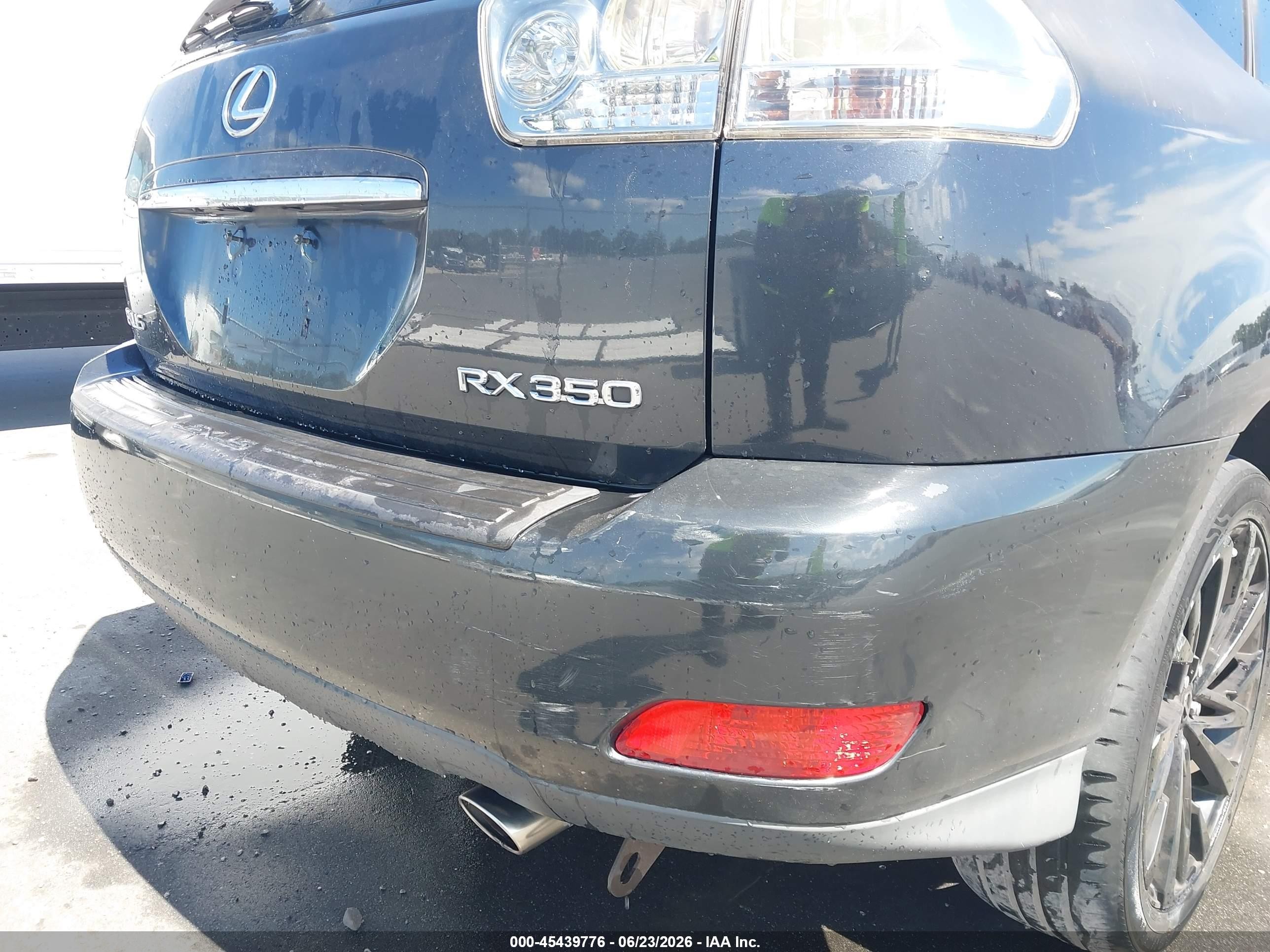 2009 Lexus Rx 350   Gray vin: 2T2GK31U69C069883