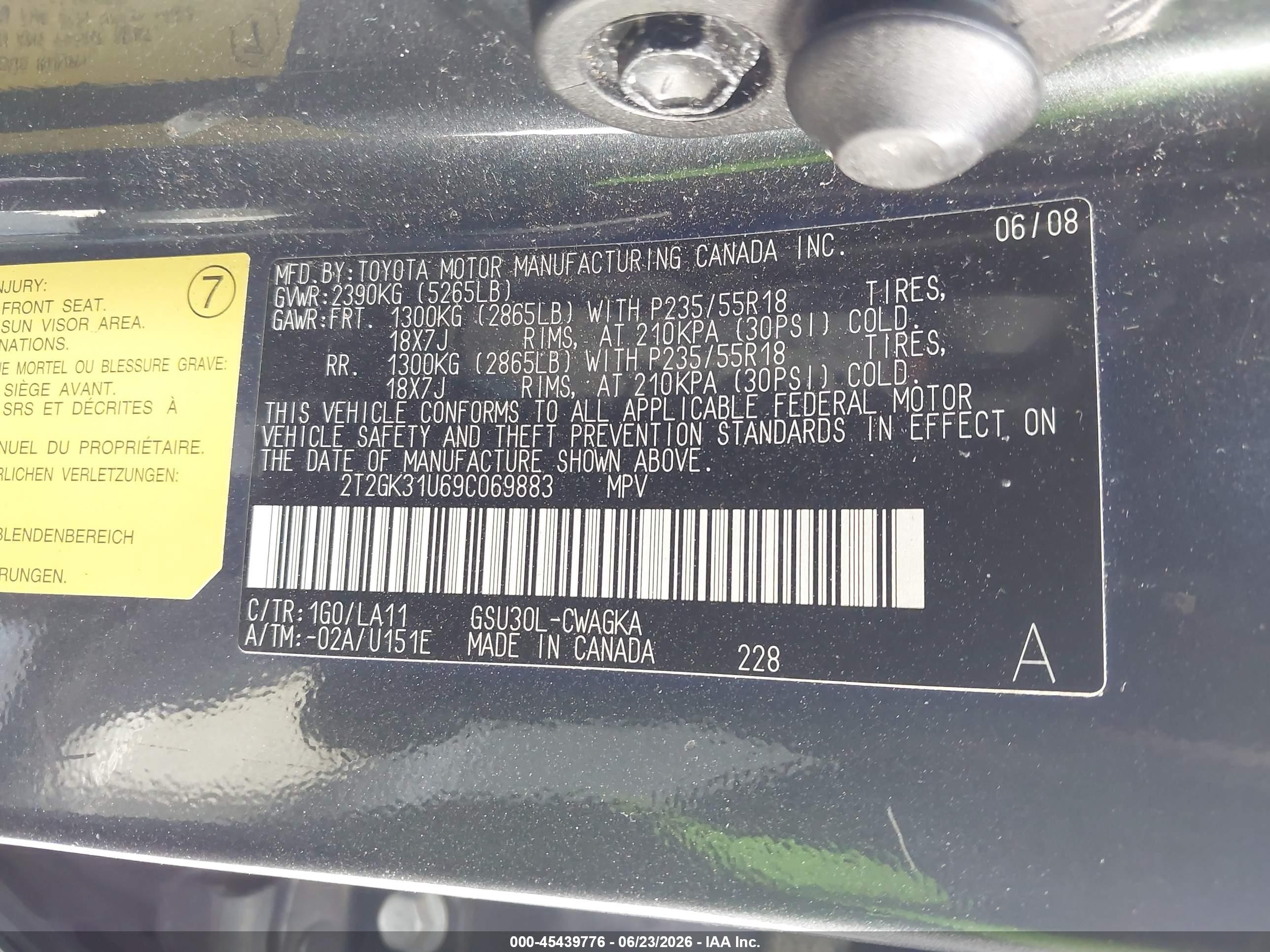 2009 Lexus Rx 350   Gray vin: 2T2GK31U69C069883