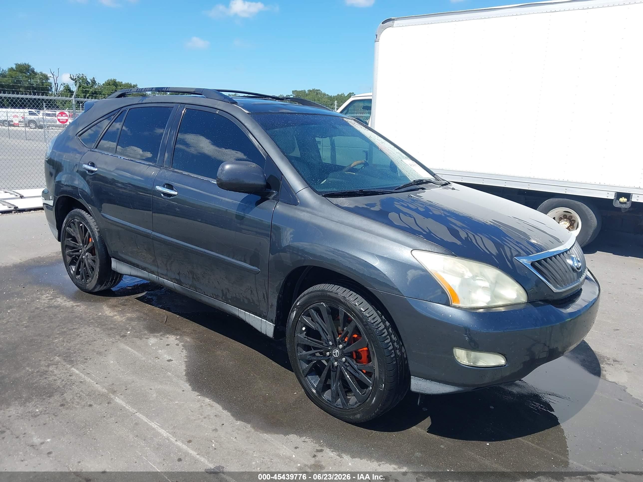 2009 Lexus Rx 350   Gray vin: 2T2GK31U69C069883