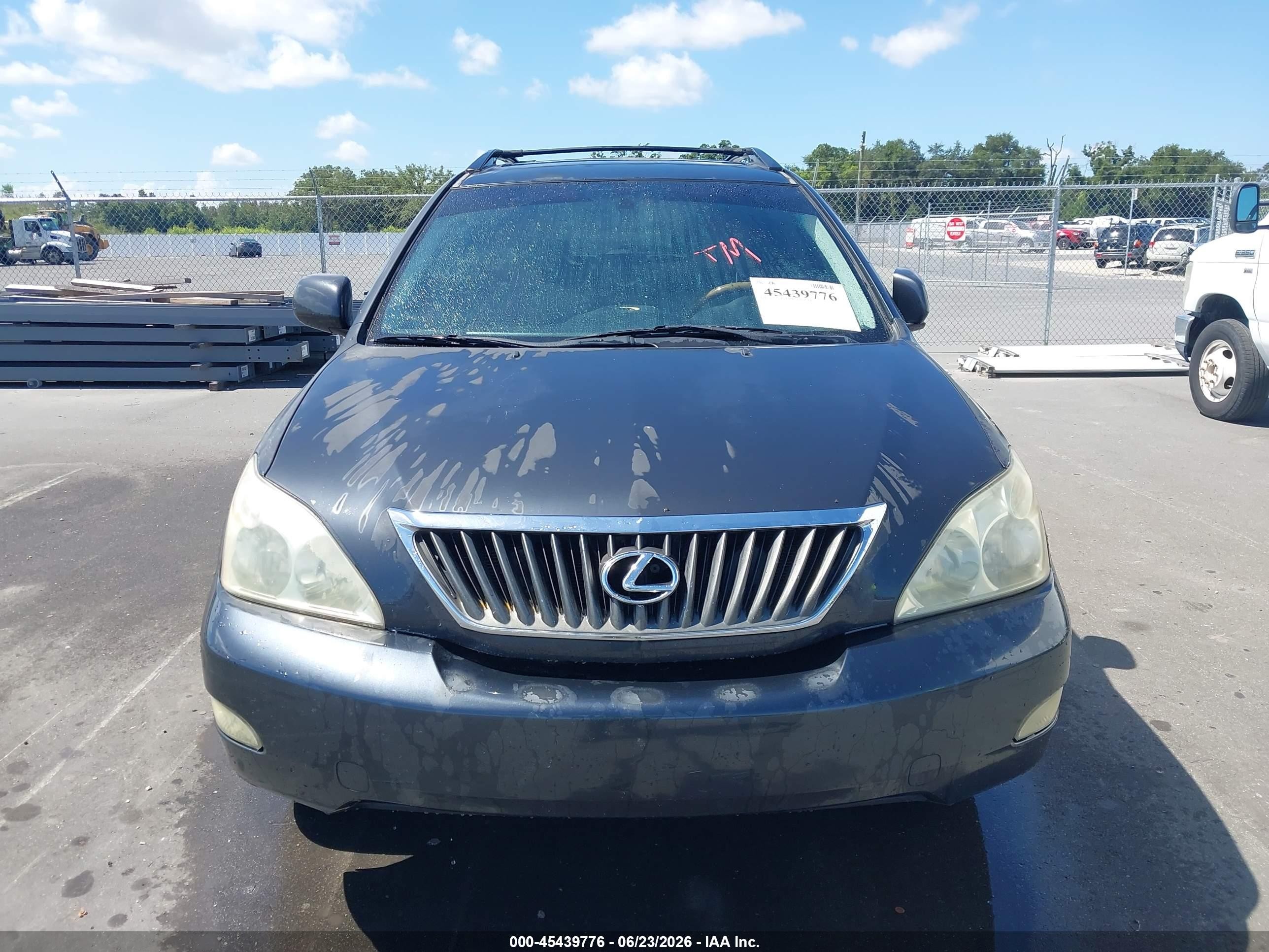 2009 Lexus Rx 350   Gray vin: 2T2GK31U69C069883