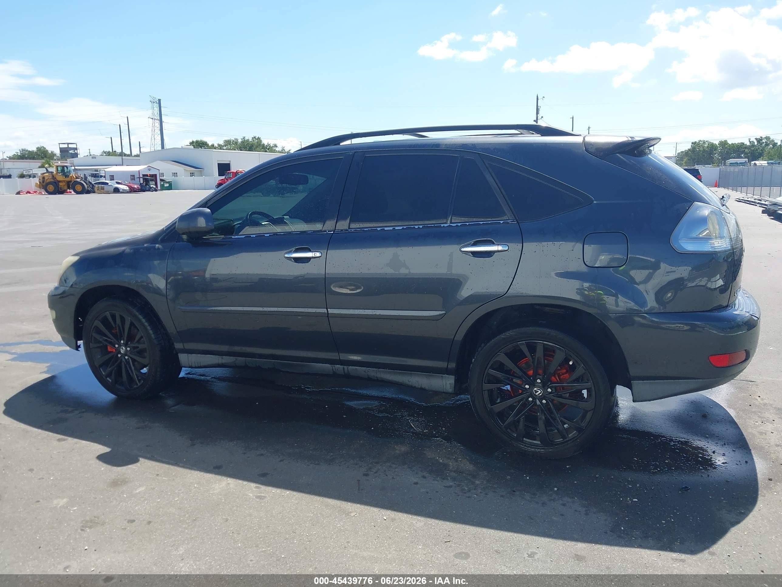 2009 Lexus Rx 350   Gray vin: 2T2GK31U69C069883