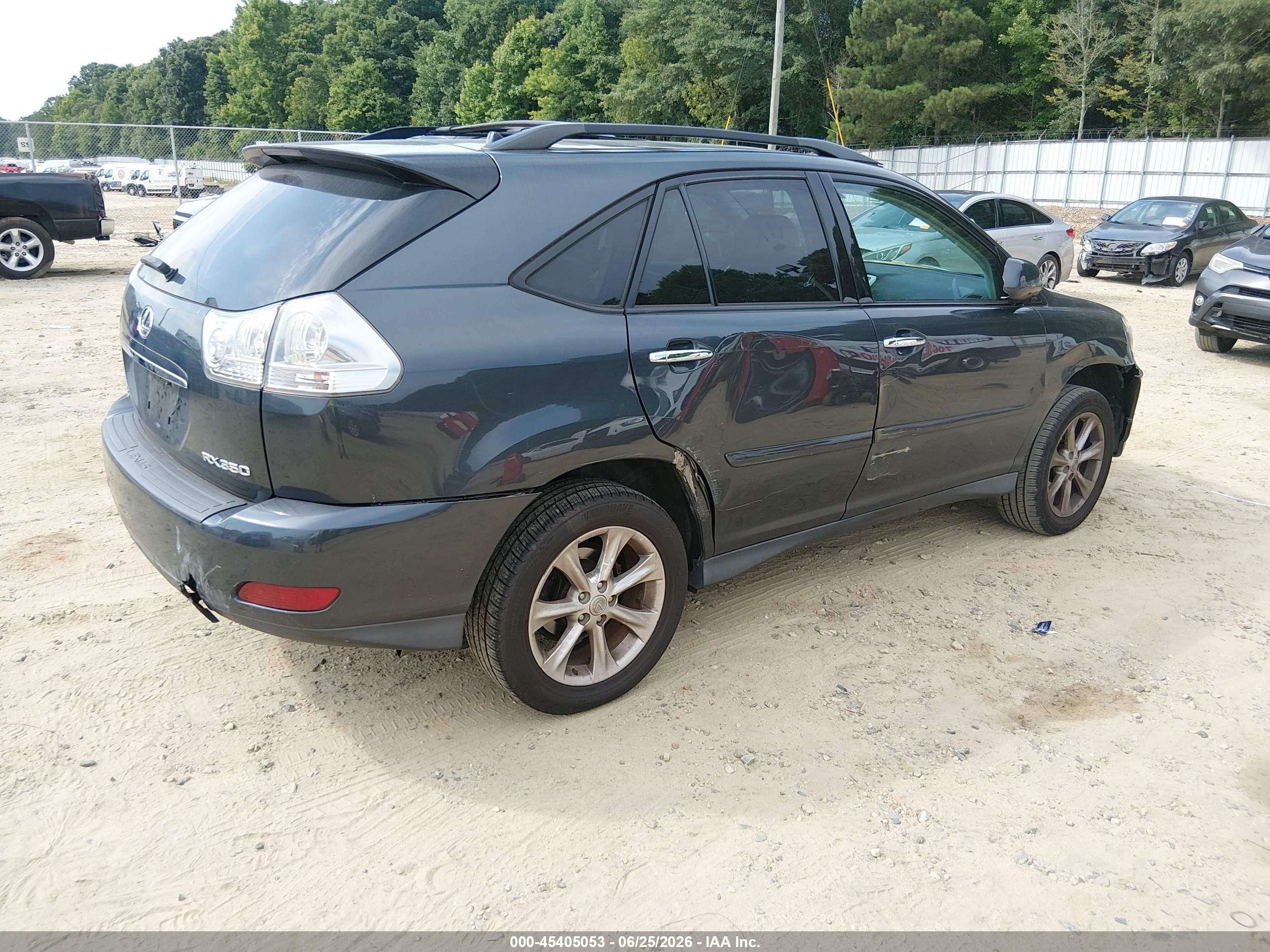 2009 Lexus Rx 350   Gray vin: 2T2GK31U69C070919