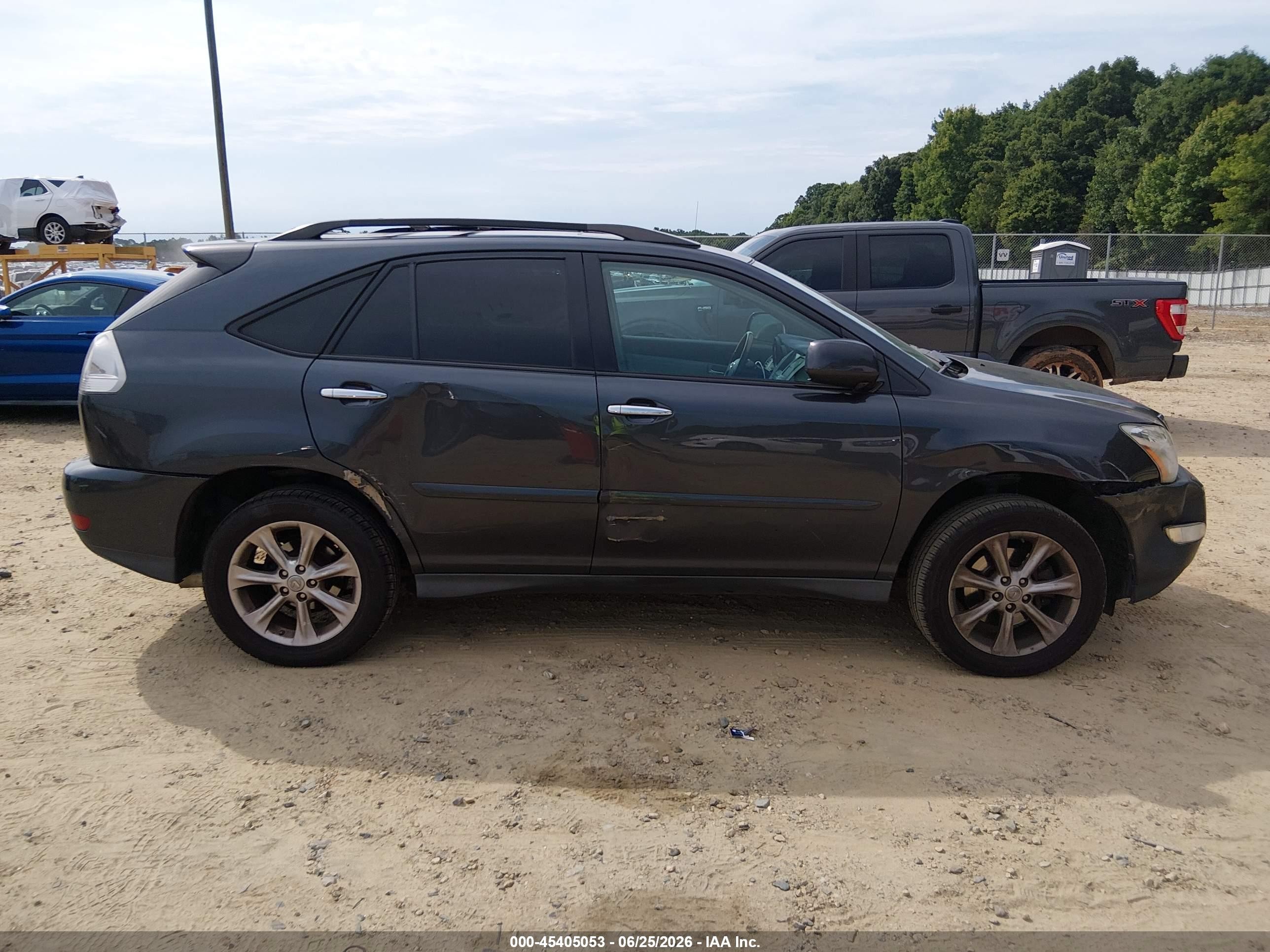 2009 Lexus Rx 350   Gray vin: 2T2GK31U69C070919