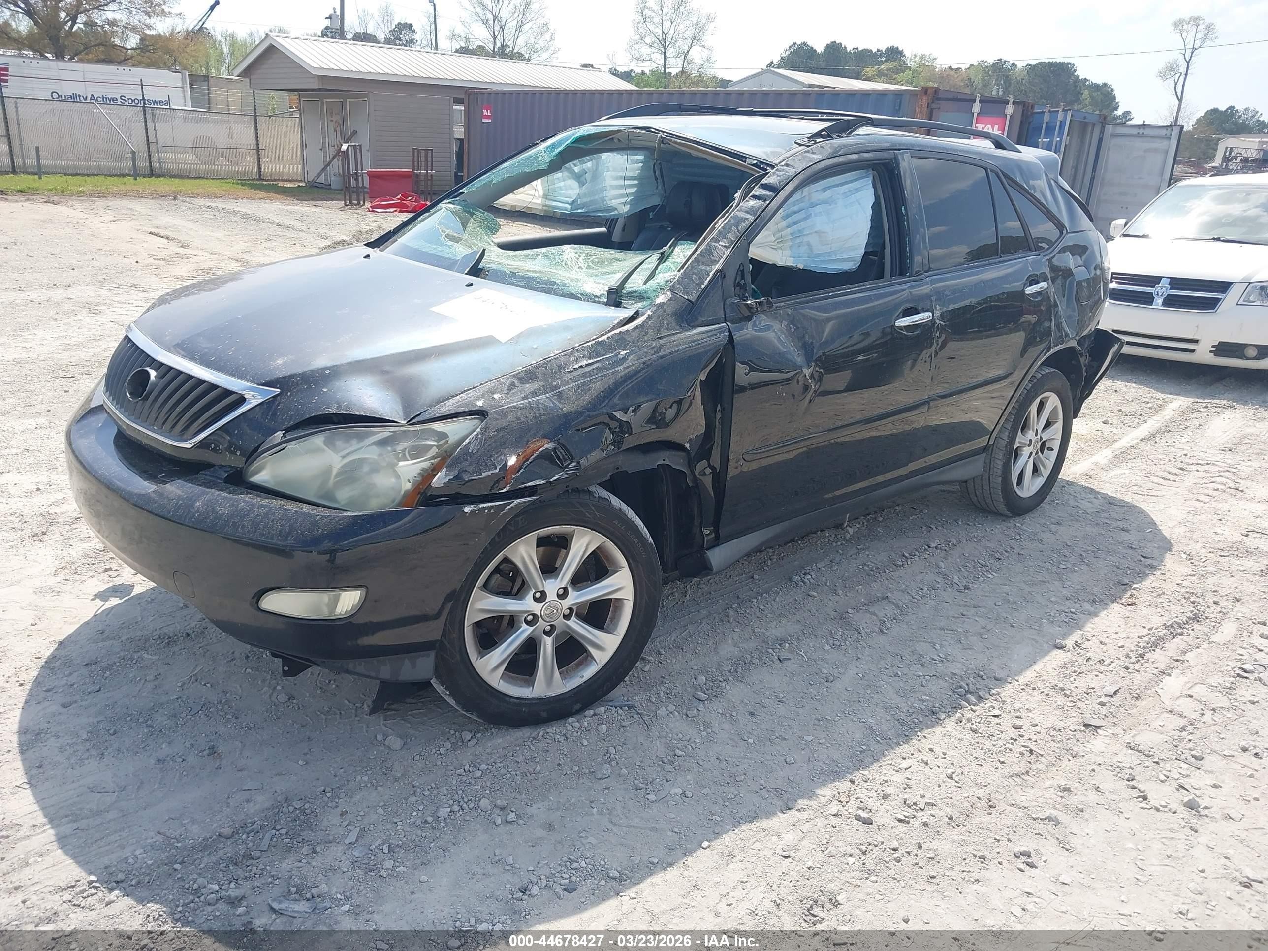 2009 Lexus Rx 350   Black vin: 2T2GK31U69C073710