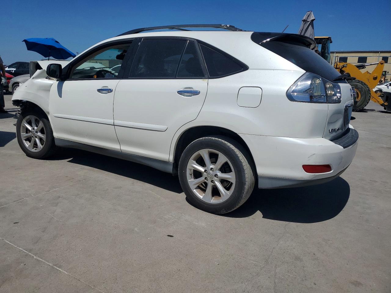 2009 Lexus Rx 350 White vin: 2T2GK31U69C074470