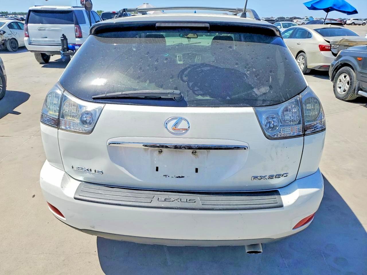 2009 Lexus Rx 350 White vin: 2T2GK31U69C074470