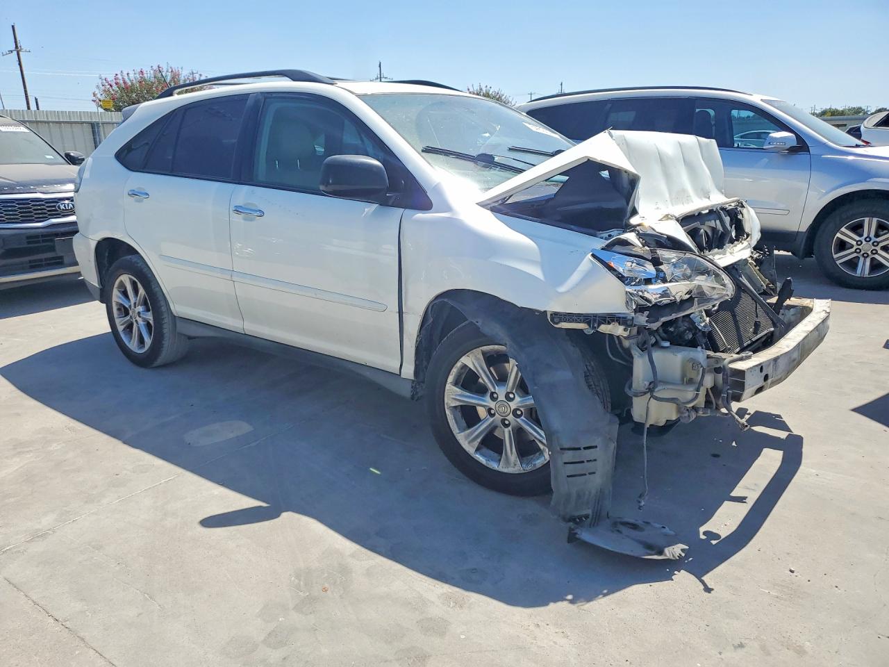 2009 Lexus Rx 350 White vin: 2T2GK31U69C074470