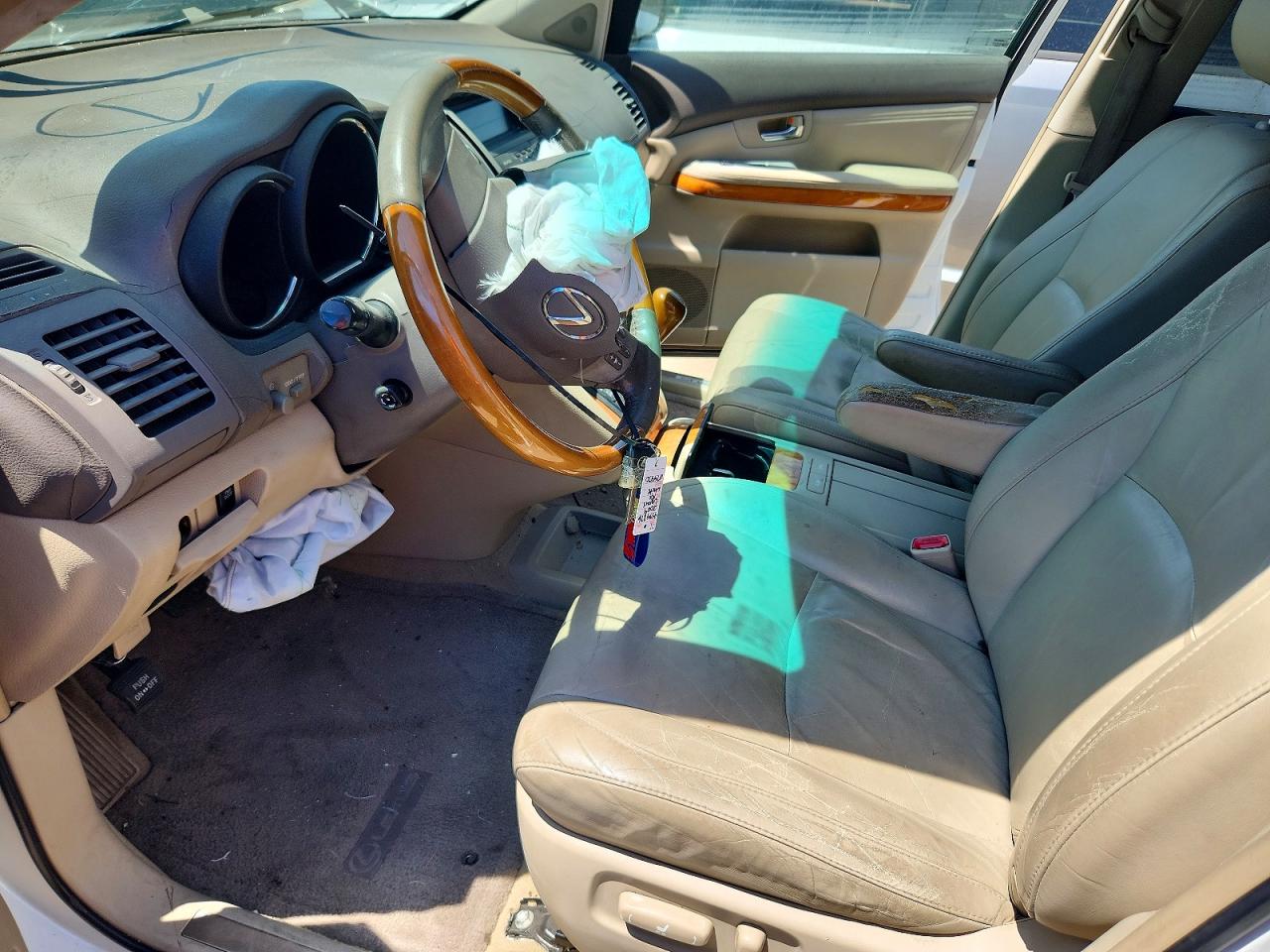 2009 Lexus Rx 350 White vin: 2T2GK31U69C074470