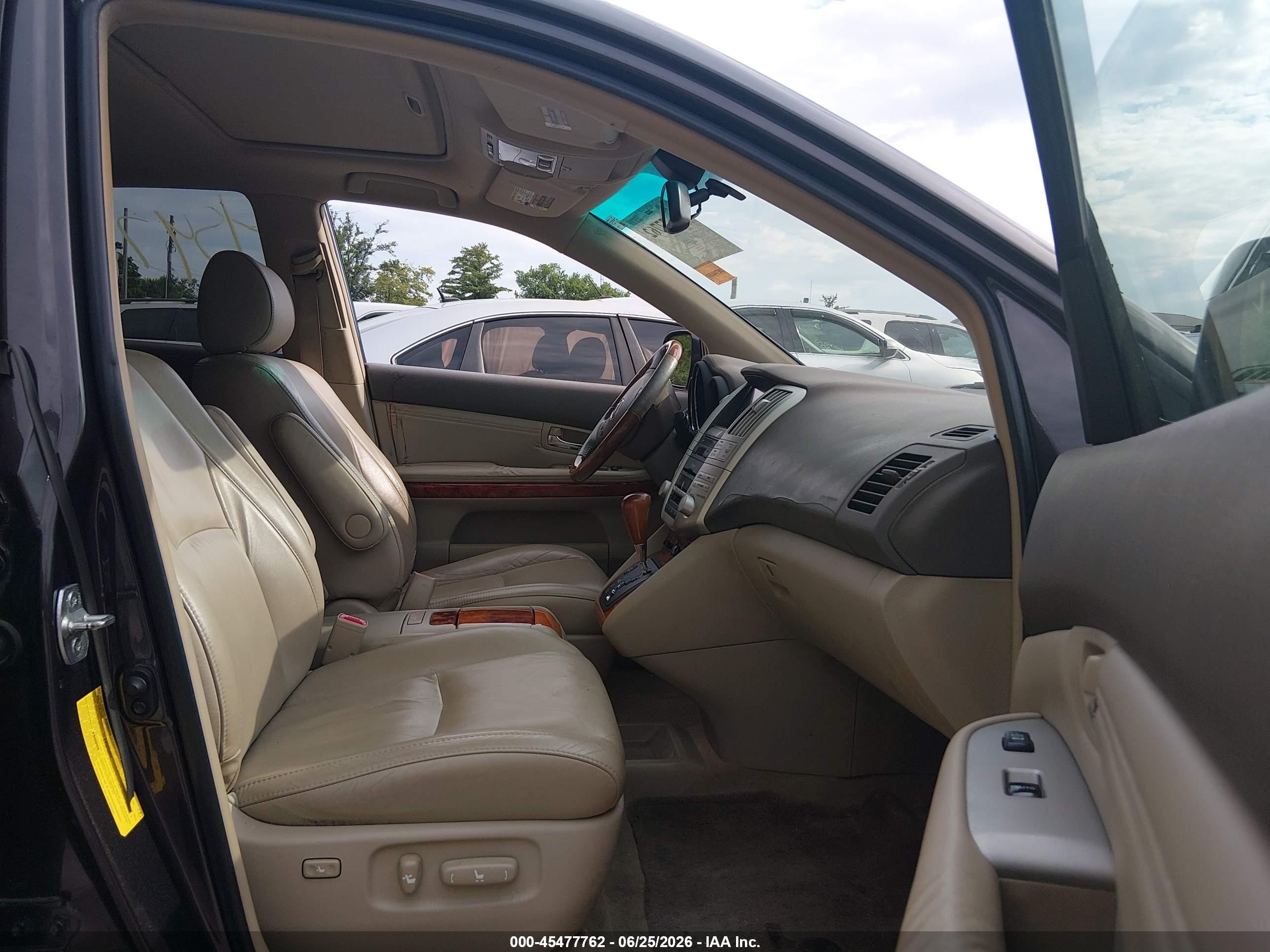 2009 Lexus Rx 350   Black vin: 2T2GK31U69C076333