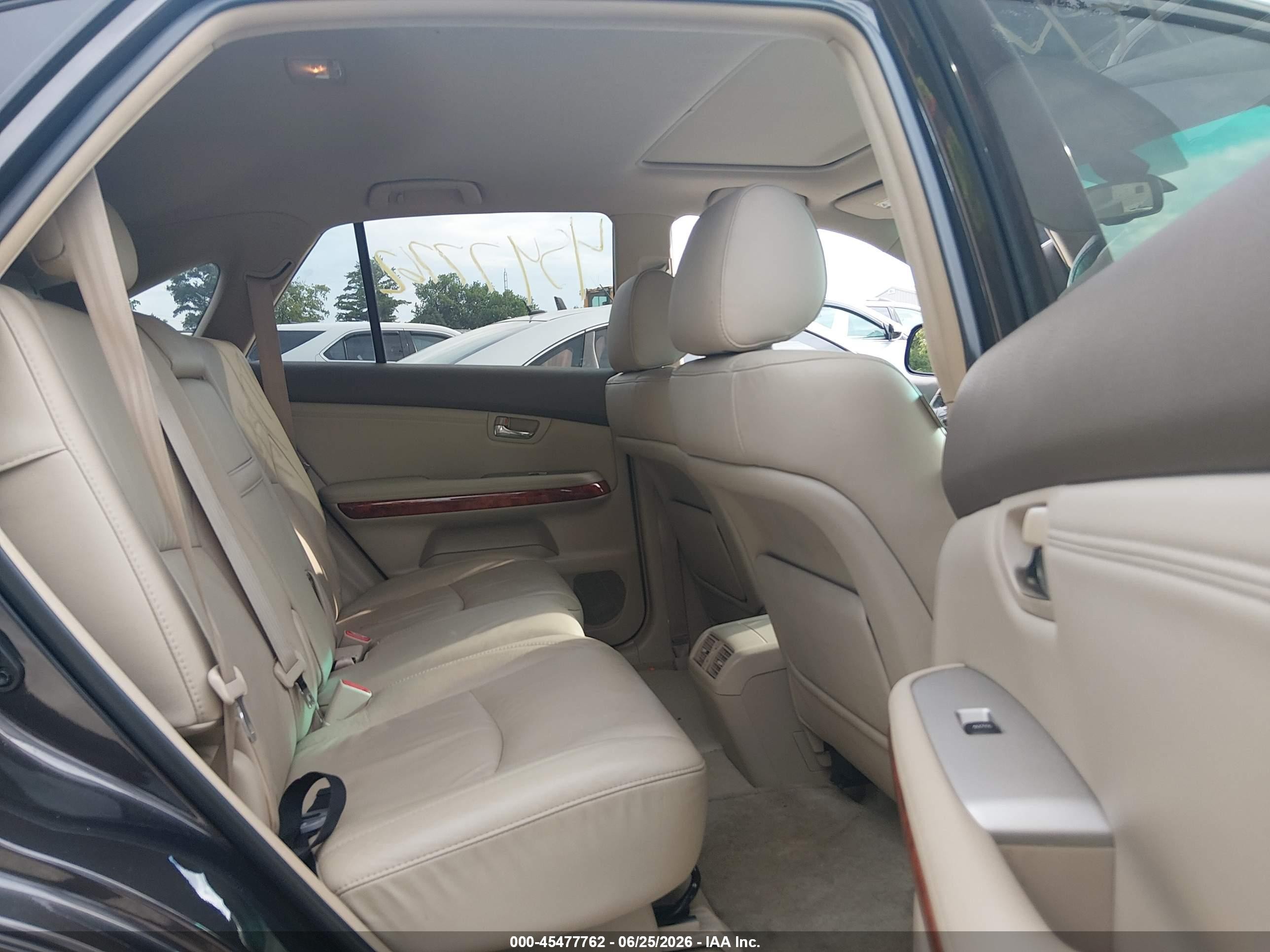 2009 Lexus Rx 350   Black vin: 2T2GK31U69C076333