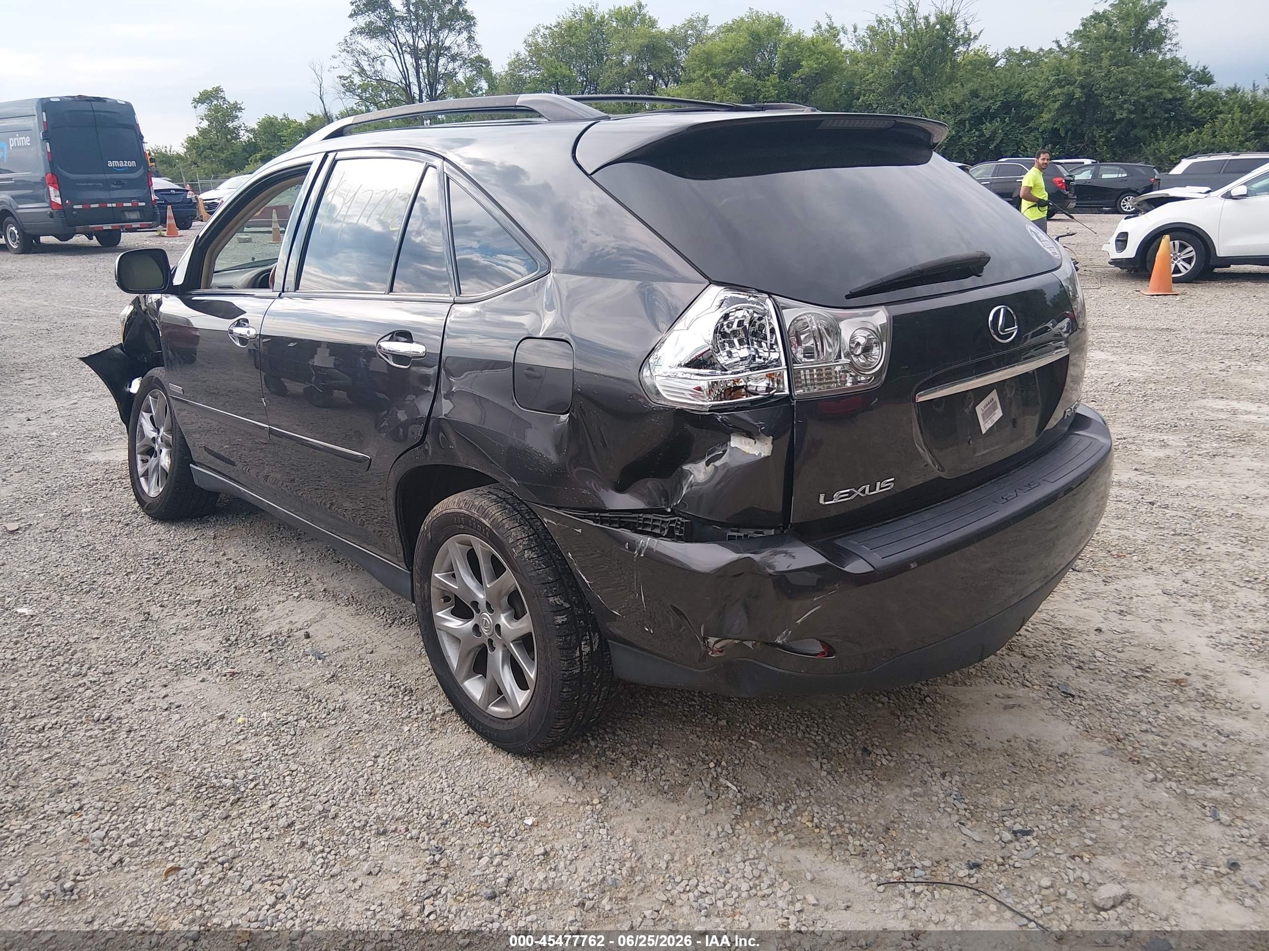 2009 Lexus Rx 350   Black vin: 2T2GK31U69C076333