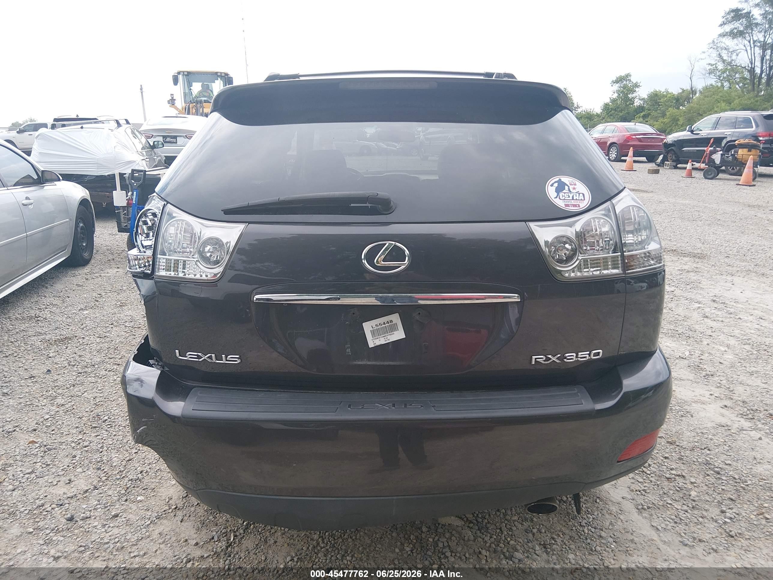 2009 Lexus Rx 350   Black vin: 2T2GK31U69C076333