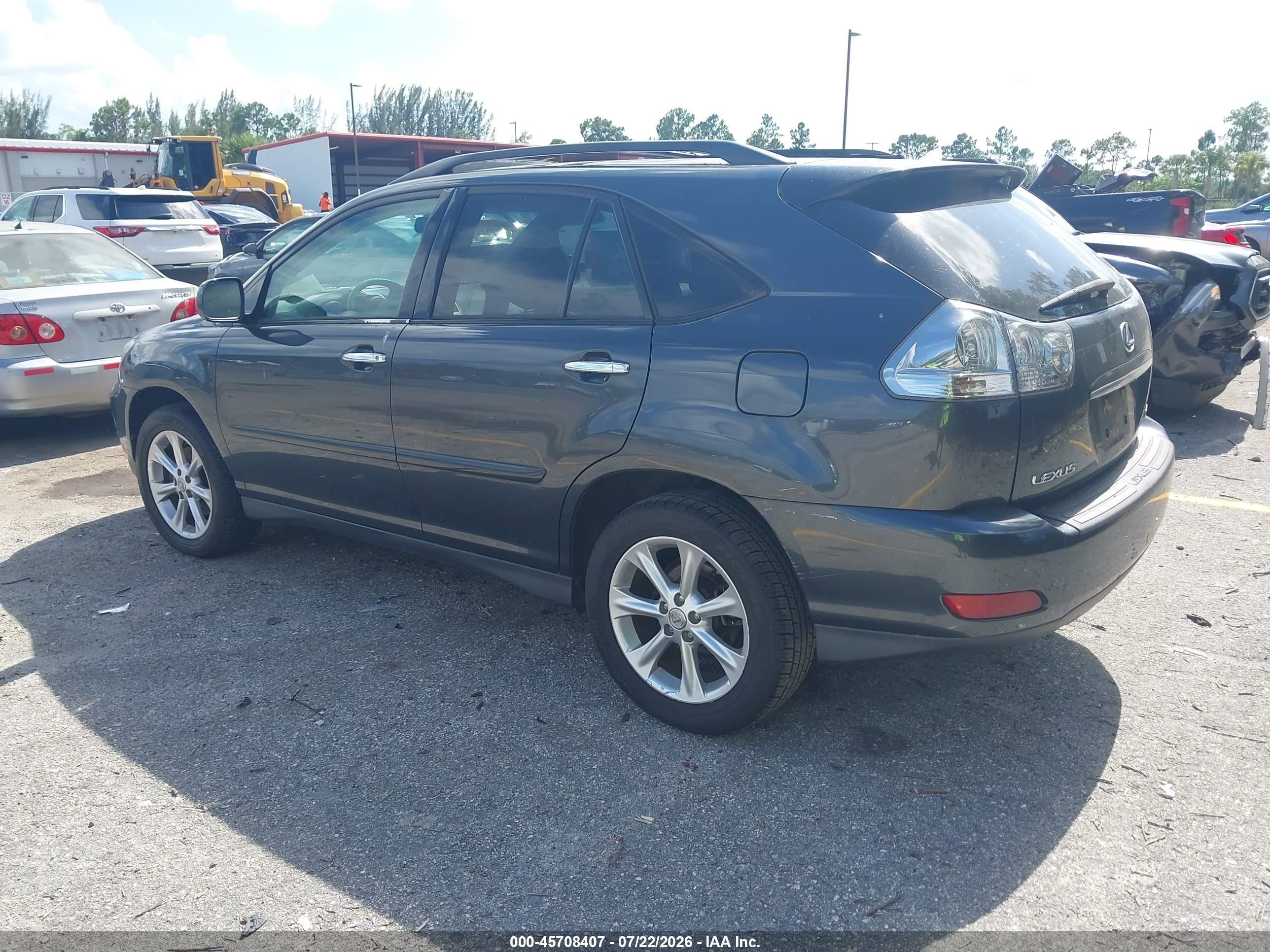 2009 Lexus Rx 350   Серый vin: 2T2GK31U69C078356