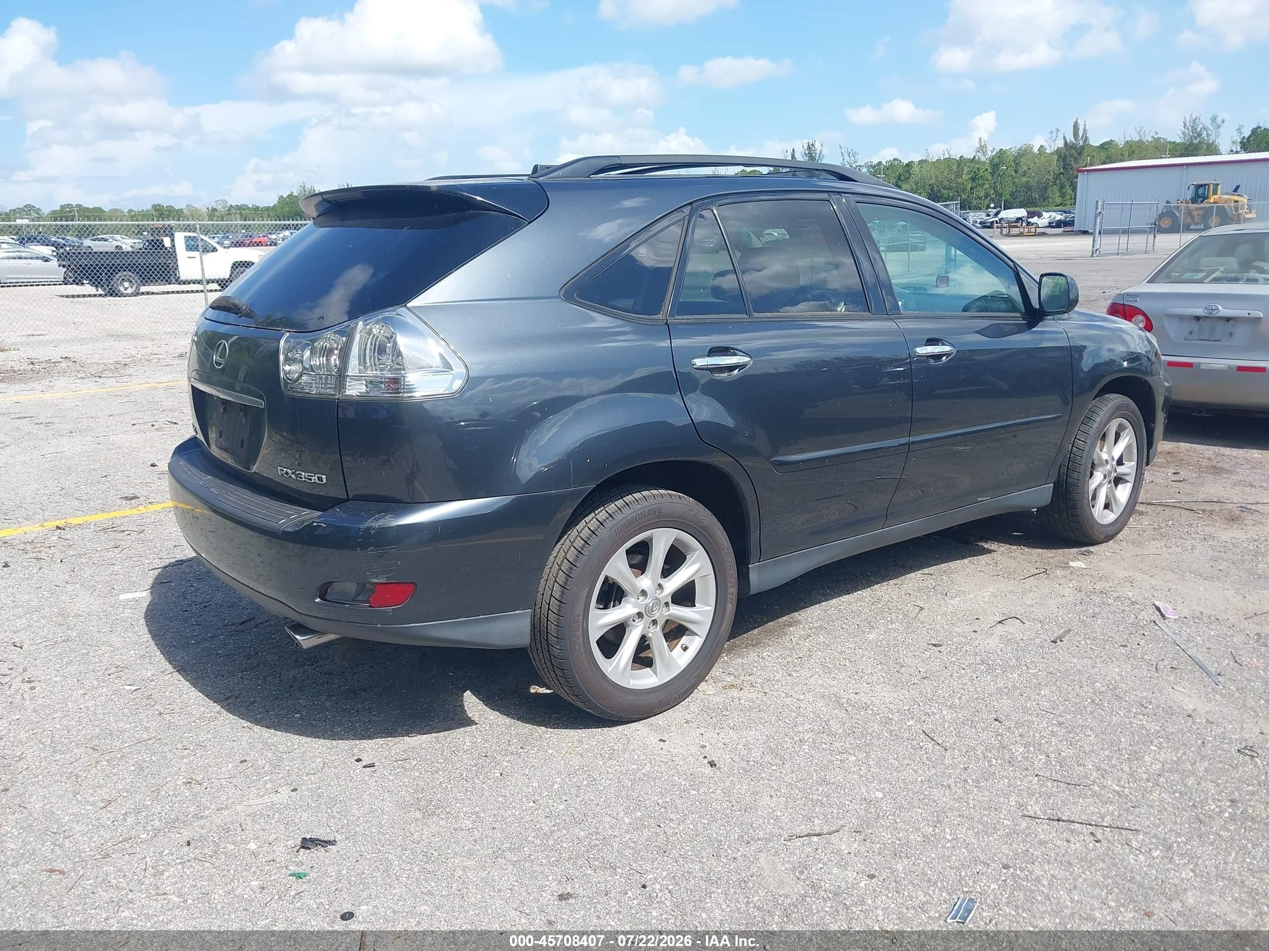 2009 Lexus Rx 350   Серый vin: 2T2GK31U69C078356