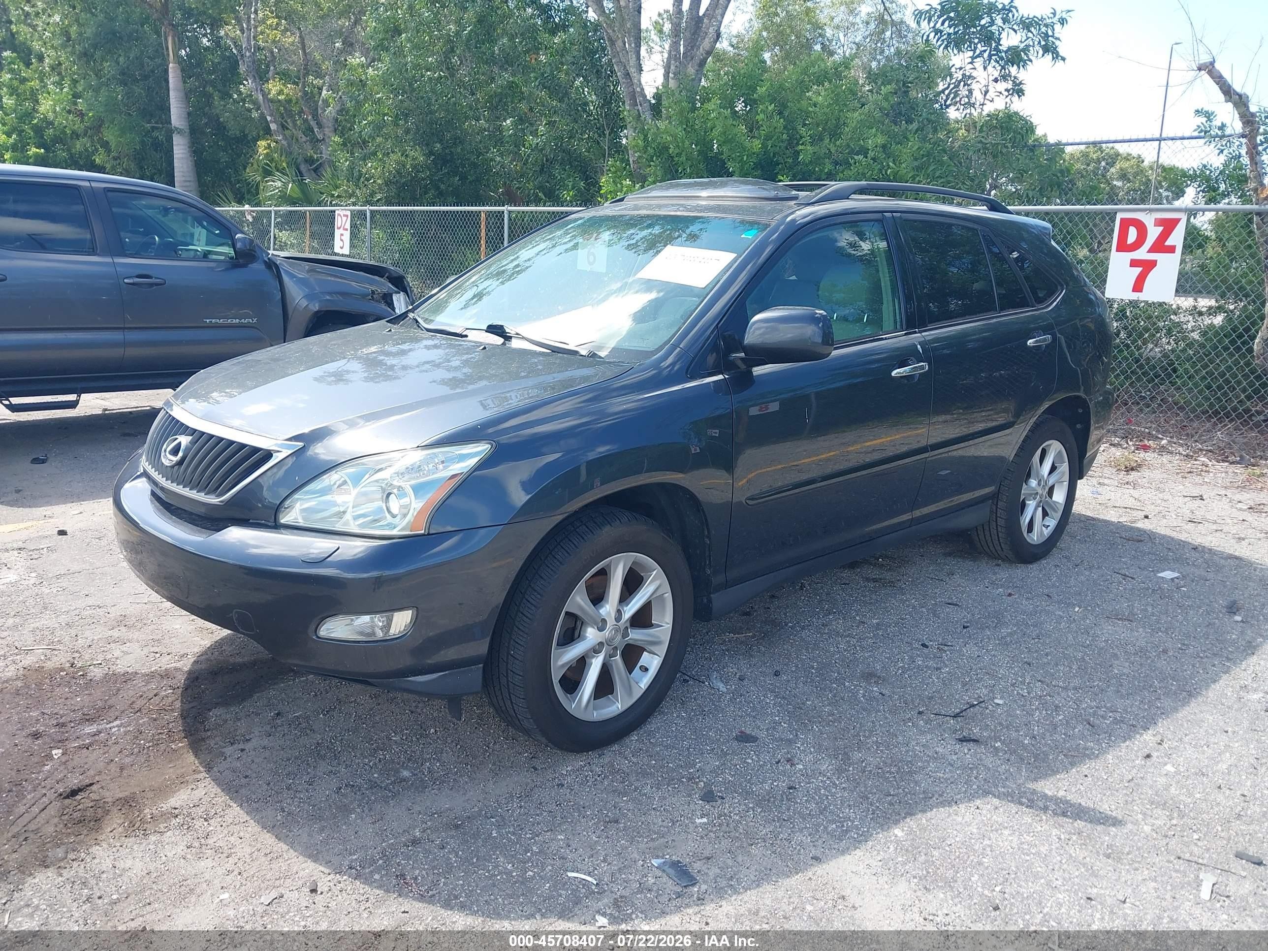2009 Lexus Rx 350   Серый vin: 2T2GK31U69C078356