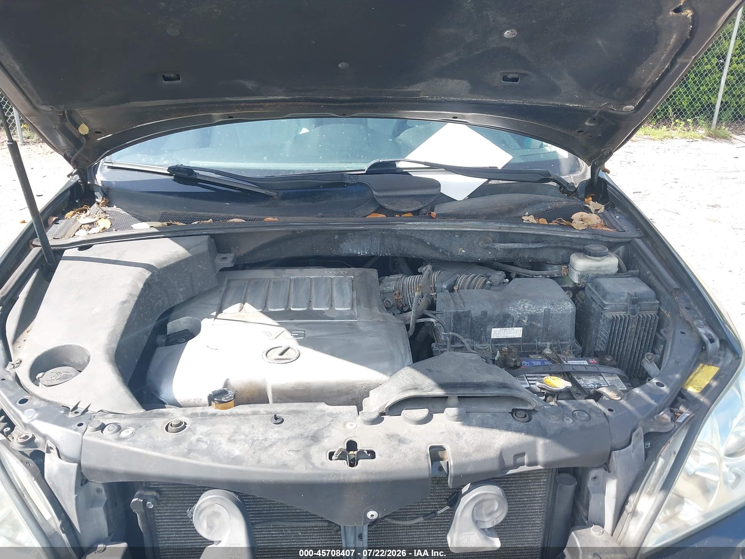 2009 Lexus Rx 350   Серый vin: 2T2GK31U69C078356