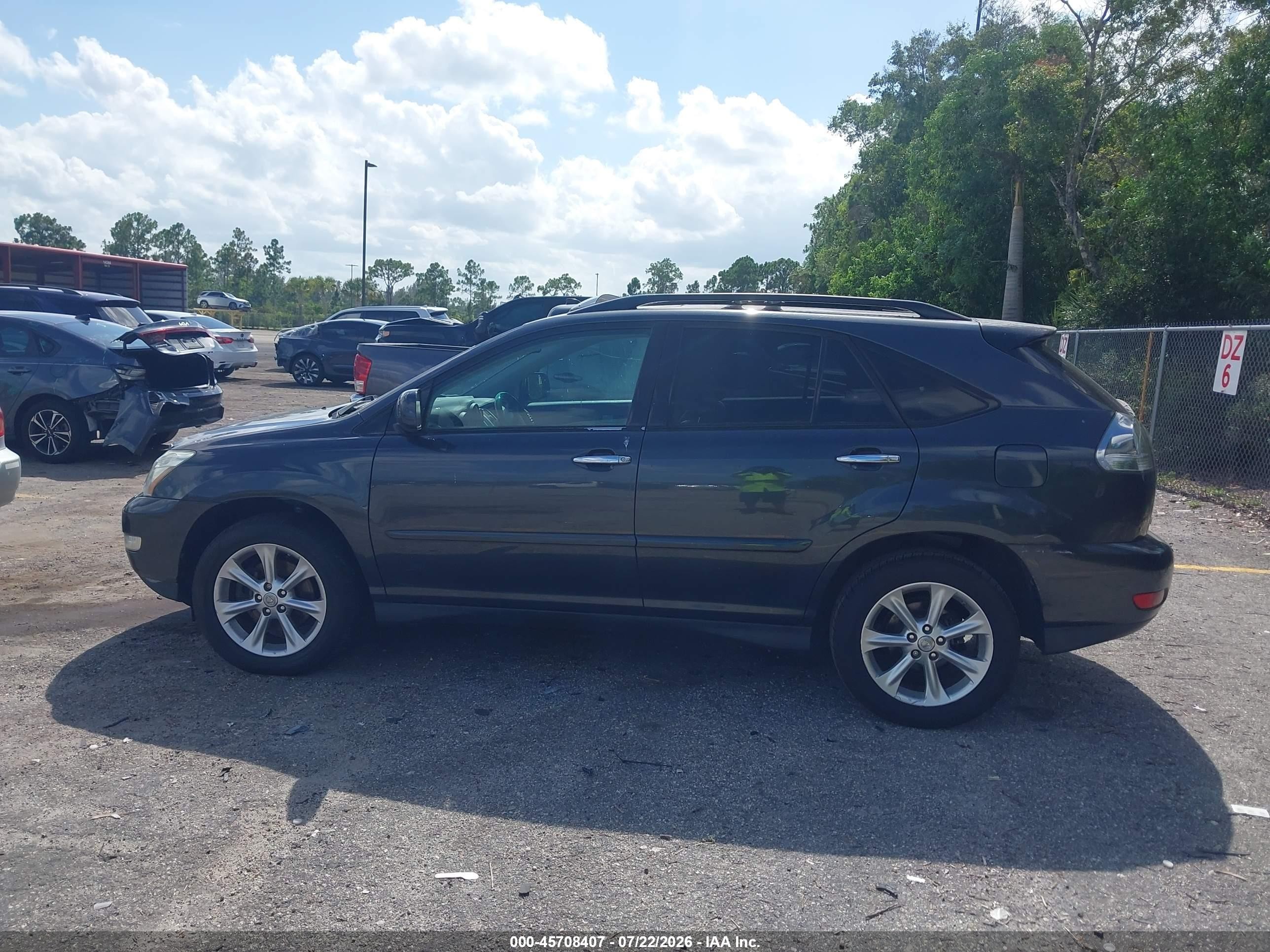 2009 Lexus Rx 350   Серый vin: 2T2GK31U69C078356