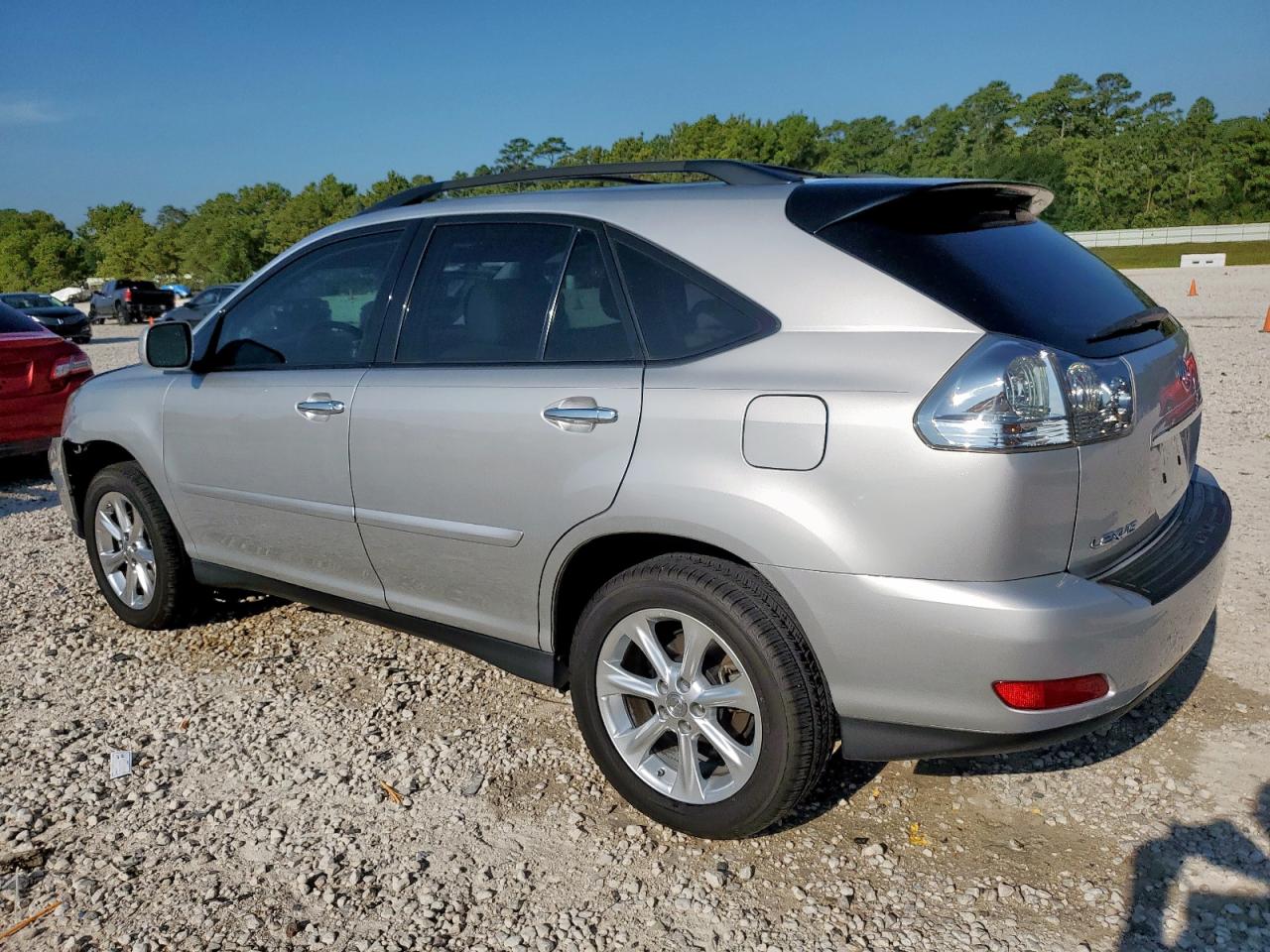 2009 Lexus Rx 350 Silver vin: 2T2GK31U69C081404