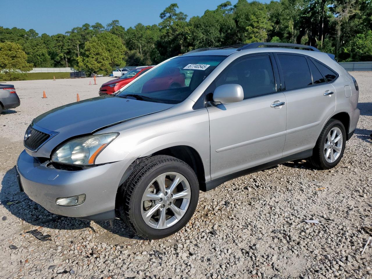 2009 Lexus Rx 350 Серебряный vin: 2T2GK31U69C081404