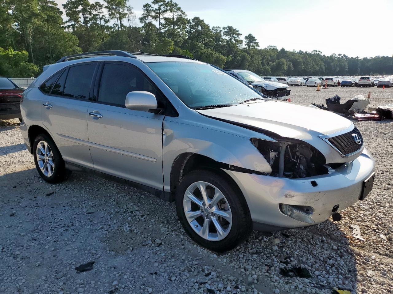 2009 Lexus Rx 350 Silver vin: 2T2GK31U69C081404
