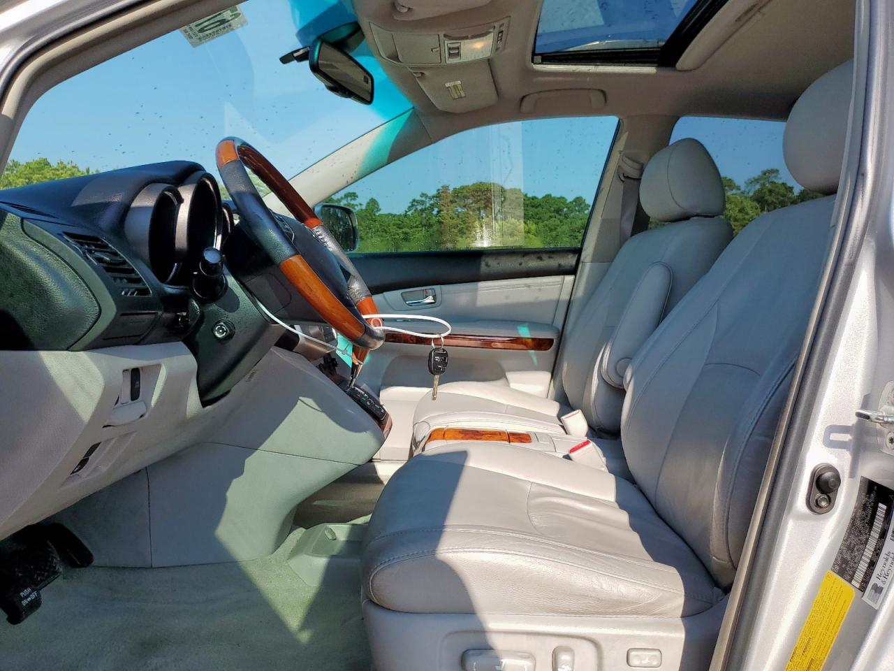 2009 Lexus Rx 350 Silver vin: 2T2GK31U69C081404