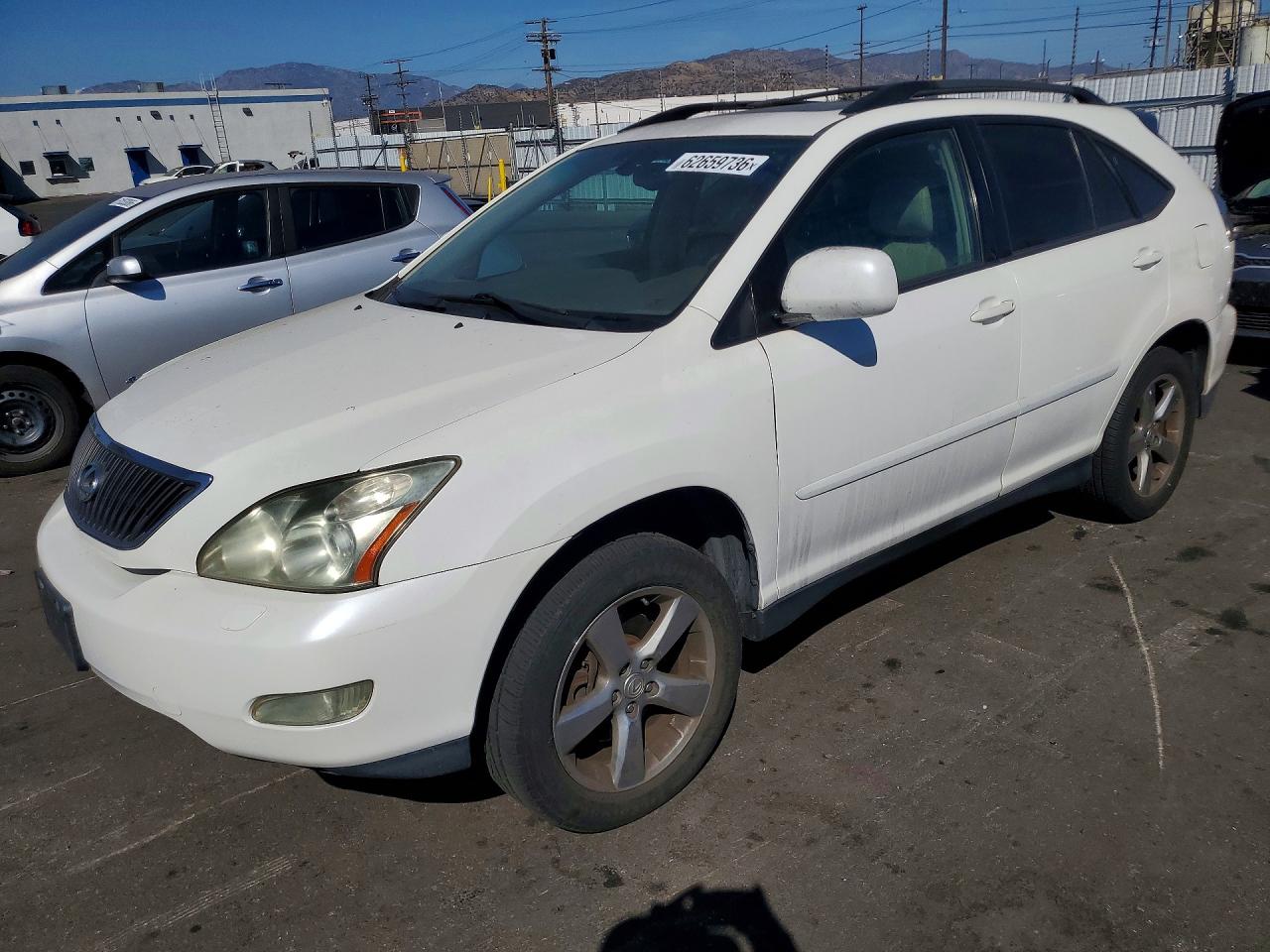2007 Lexus Rx 350 White vin: 2T2GK31U77C001749