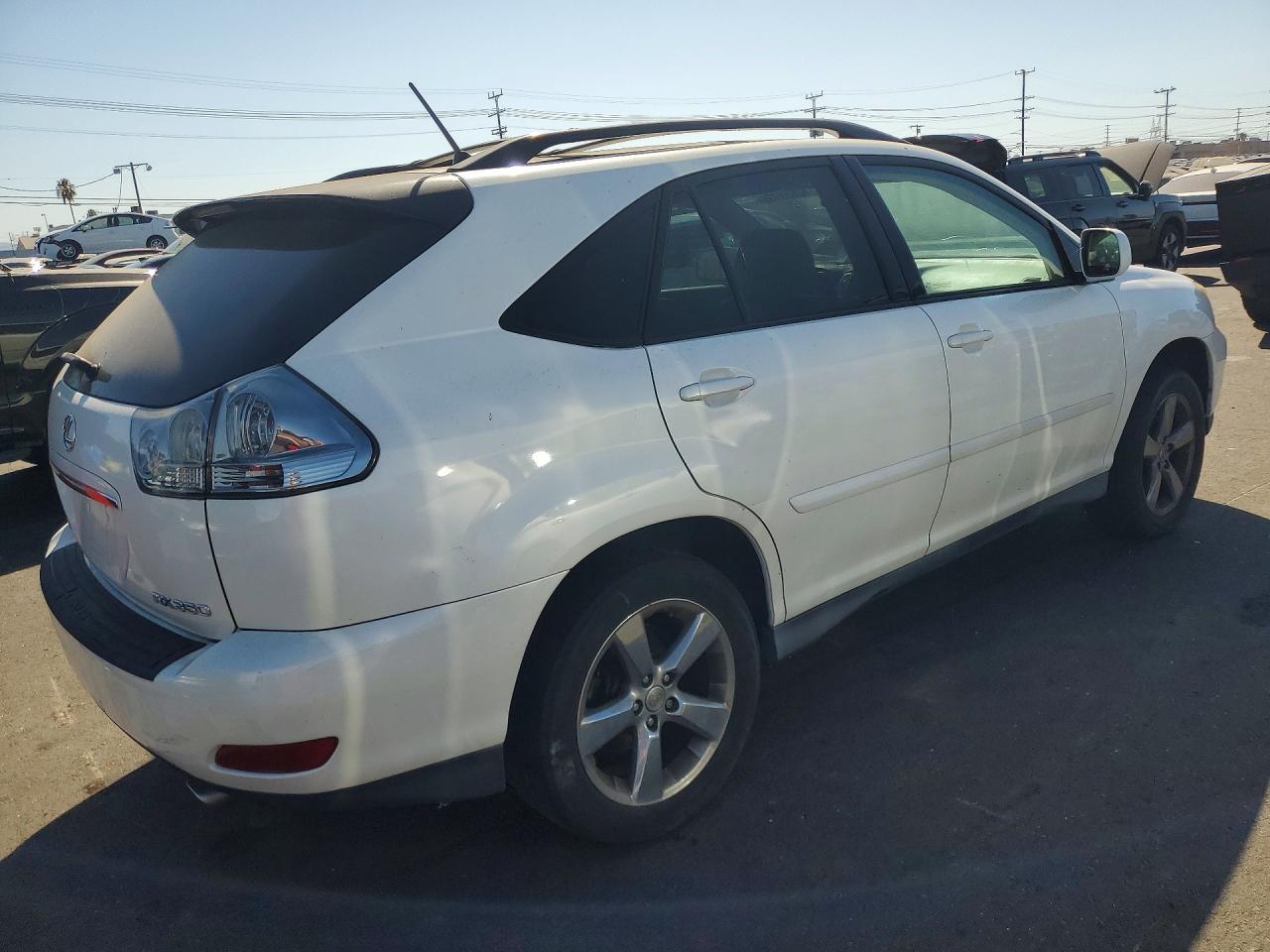 2007 Lexus Rx 350 White vin: 2T2GK31U77C001749
