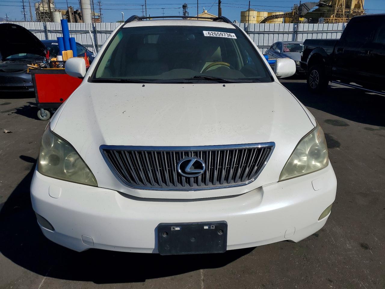 2007 Lexus Rx 350 White vin: 2T2GK31U77C001749
